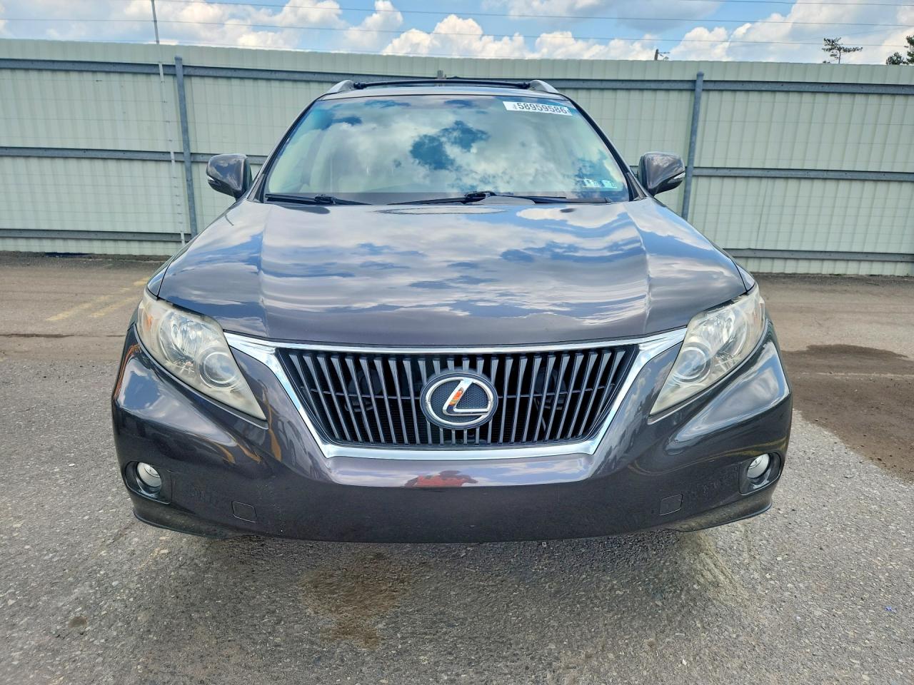 2010 Lexus Rx350 Серый vin: JTJBK1BA7A2401434