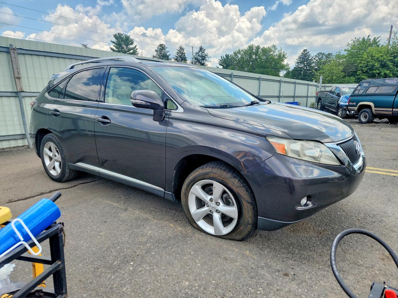 2010 Lexus Rx350 Серый vin: JTJBK1BA7A2401434