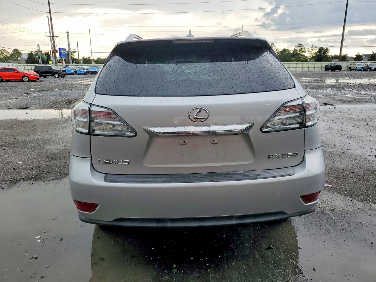 2010 Lexus Rx 350 Silver vin: JTJBK1BA7A2404379