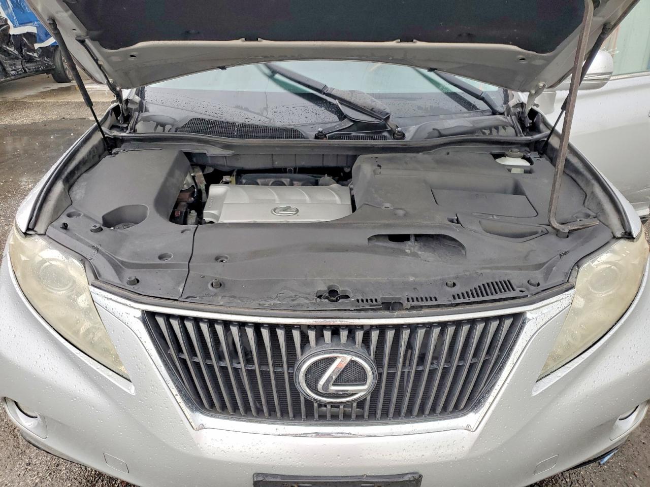 2010 Lexus Rx 350 Silver vin: JTJBK1BA7A2404379