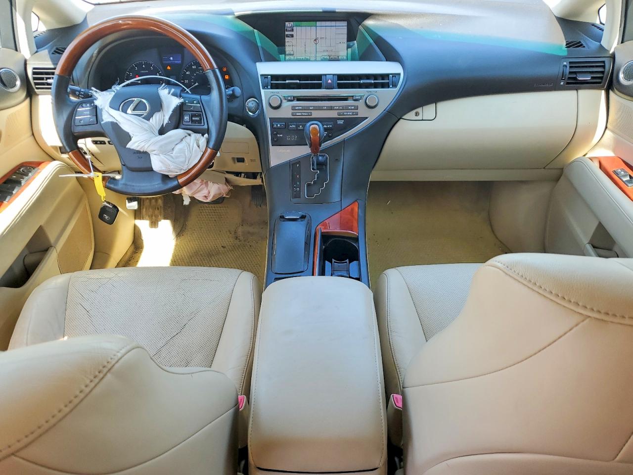 2010 Lexus Rx 350 Turquoise vin: JTJBK1BA7A2404771