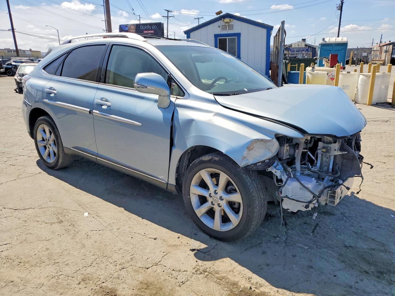 2010 Lexus Rx 350 Turquoise vin: JTJBK1BA7A2404771