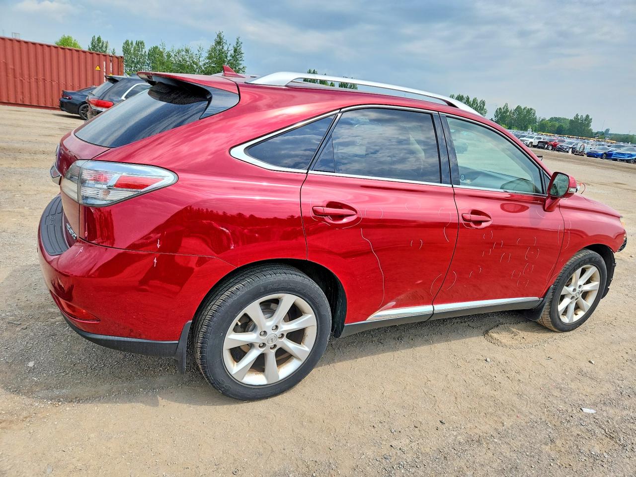2011 Lexus Rx 350 Красный vin: JTJBK1BA7B2437934