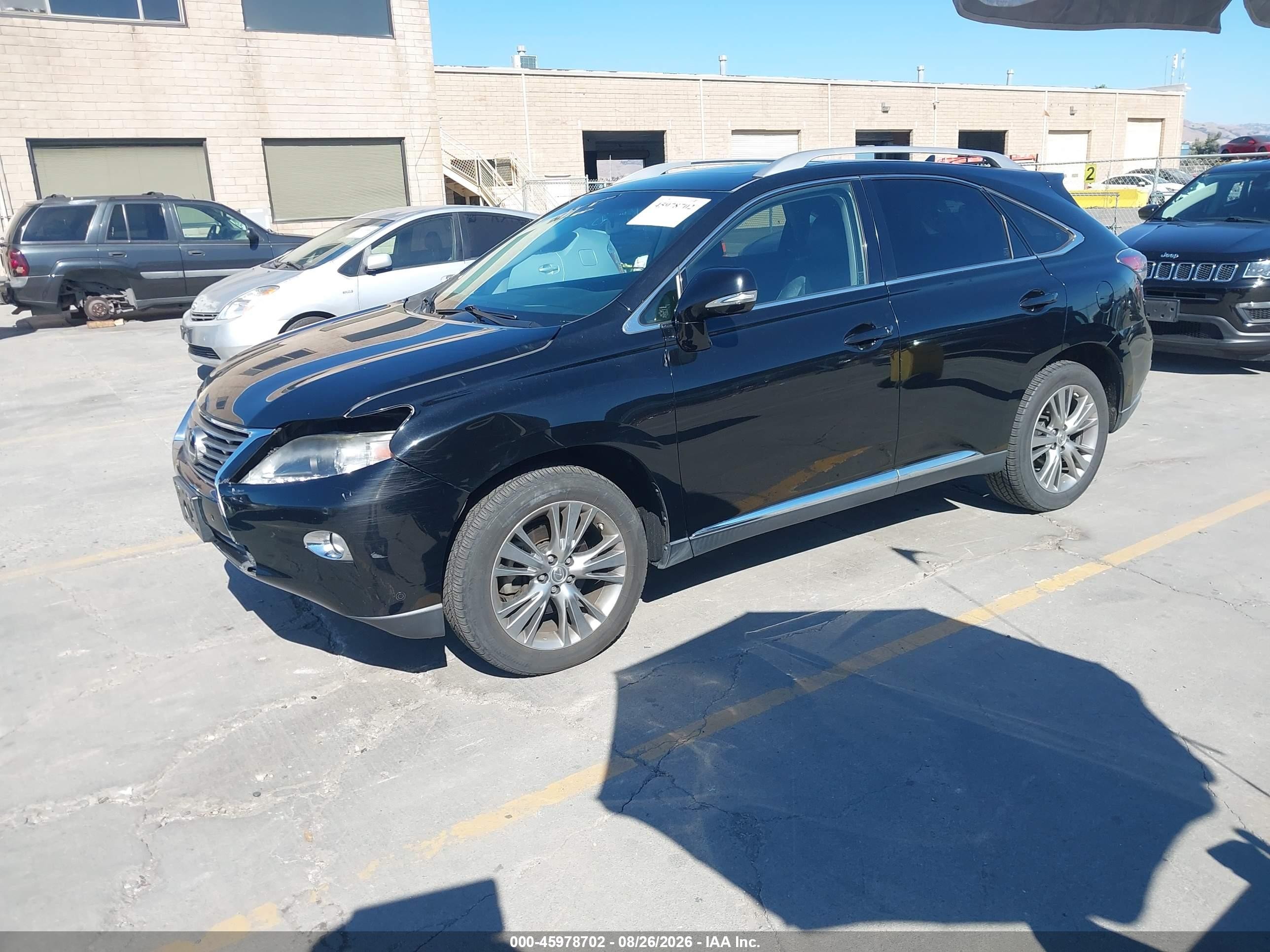 2013 Lexus Rx 350   Black vin: JTJBK1BA7D2021711