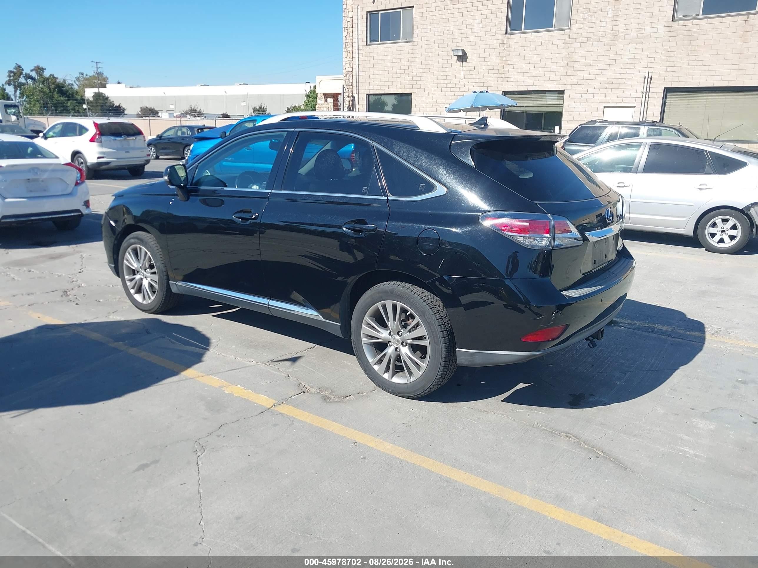 2013 Lexus Rx 350   Black vin: JTJBK1BA7D2021711
