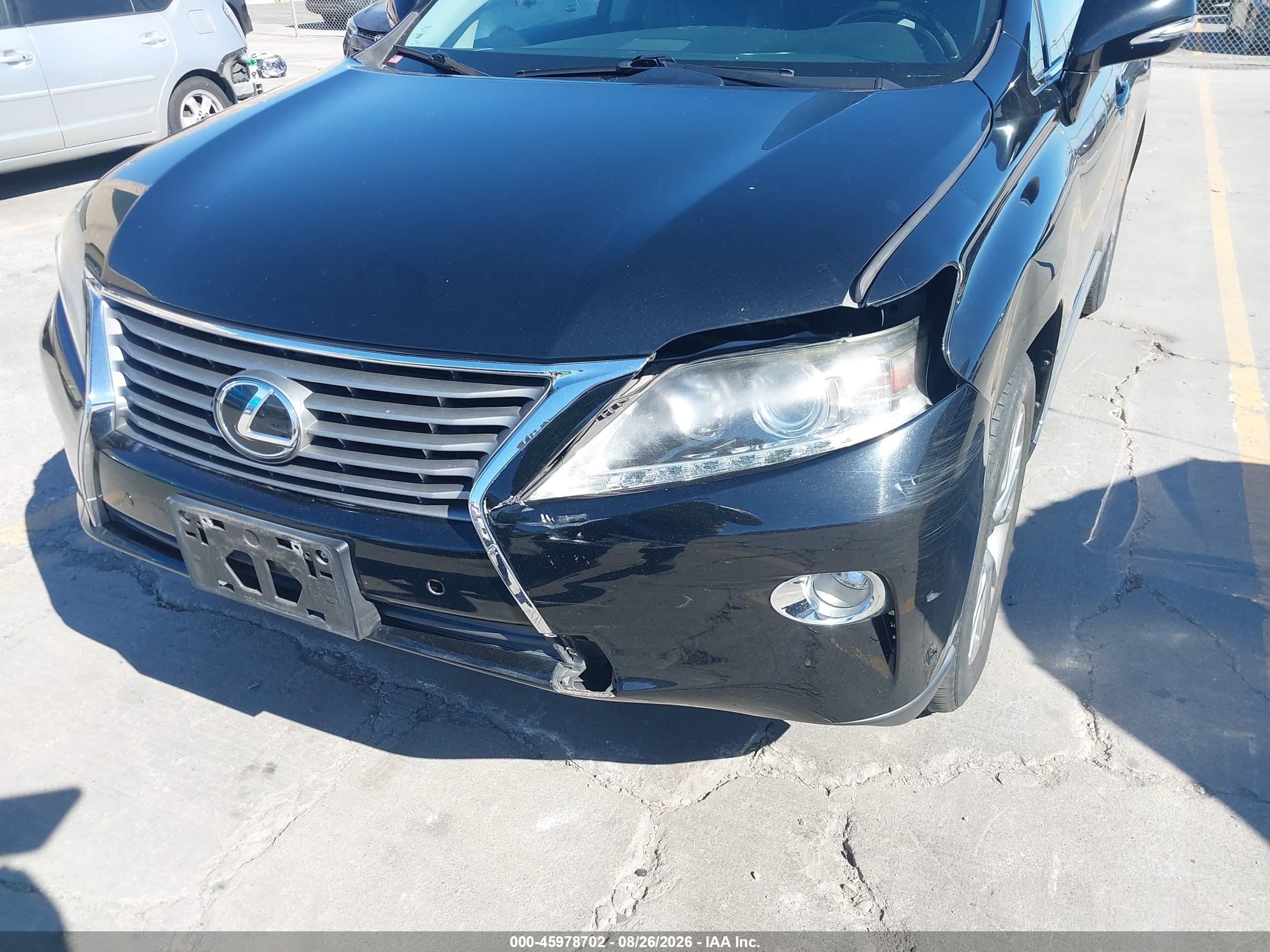 2013 Lexus Rx 350   Black vin: JTJBK1BA7D2021711