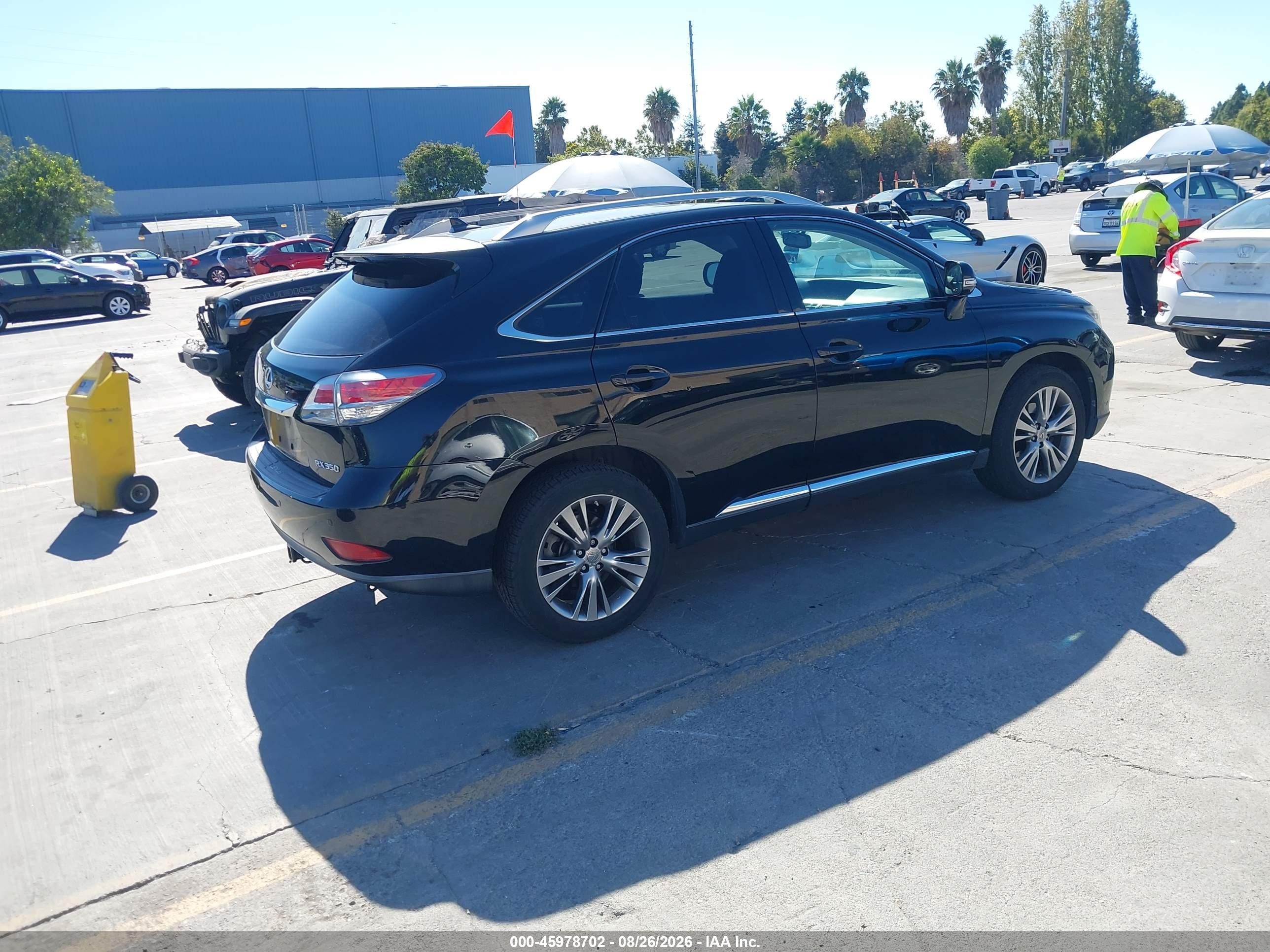 2013 Lexus Rx 350   Black vin: JTJBK1BA7D2021711