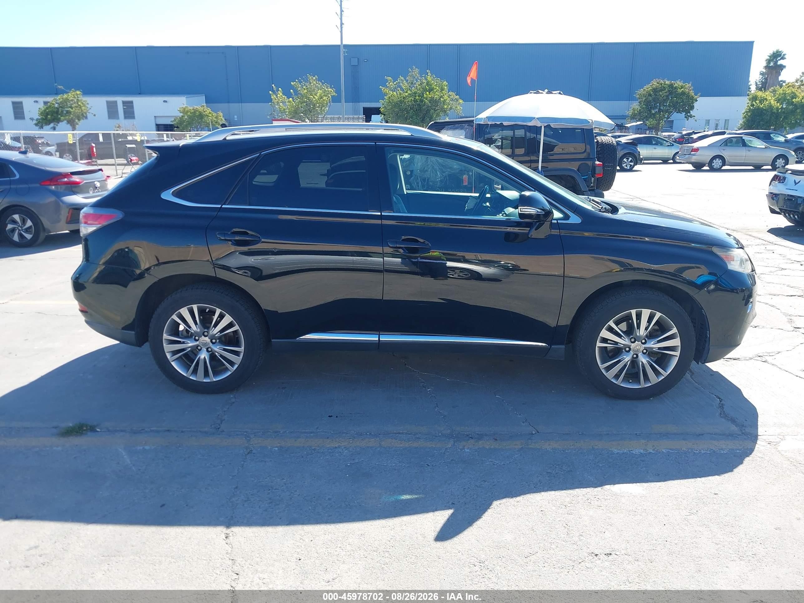 2013 Lexus Rx 350   Black vin: JTJBK1BA7D2021711