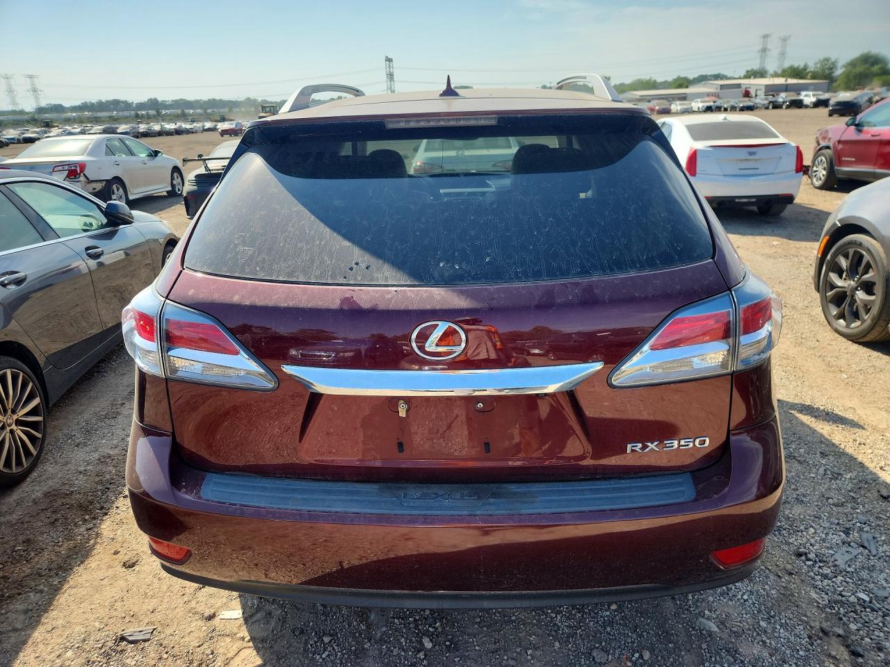 2013 Lexus Rx 350 Base Burgundy vin: JTJBK1BA7D2033440