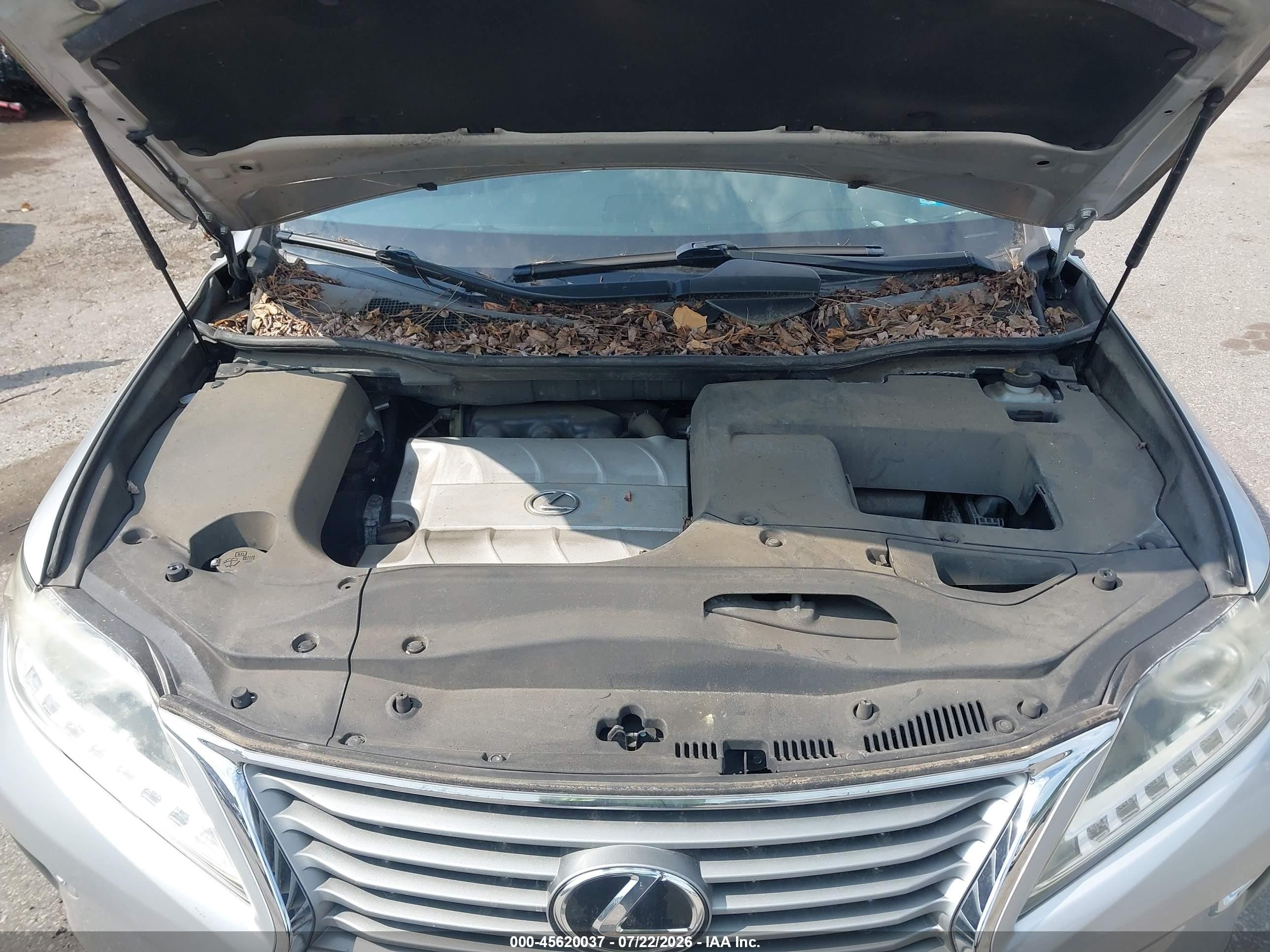 2013 Lexus Rx 350   Silver vin: JTJBK1BA7D2458849