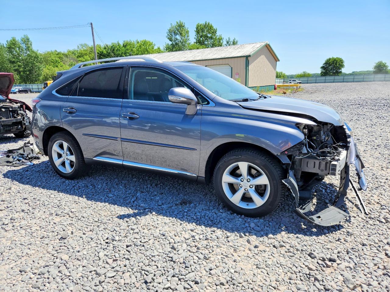 2014 Lexus Rx 350 Base Gray vin: JTJBK1BA7E2038753