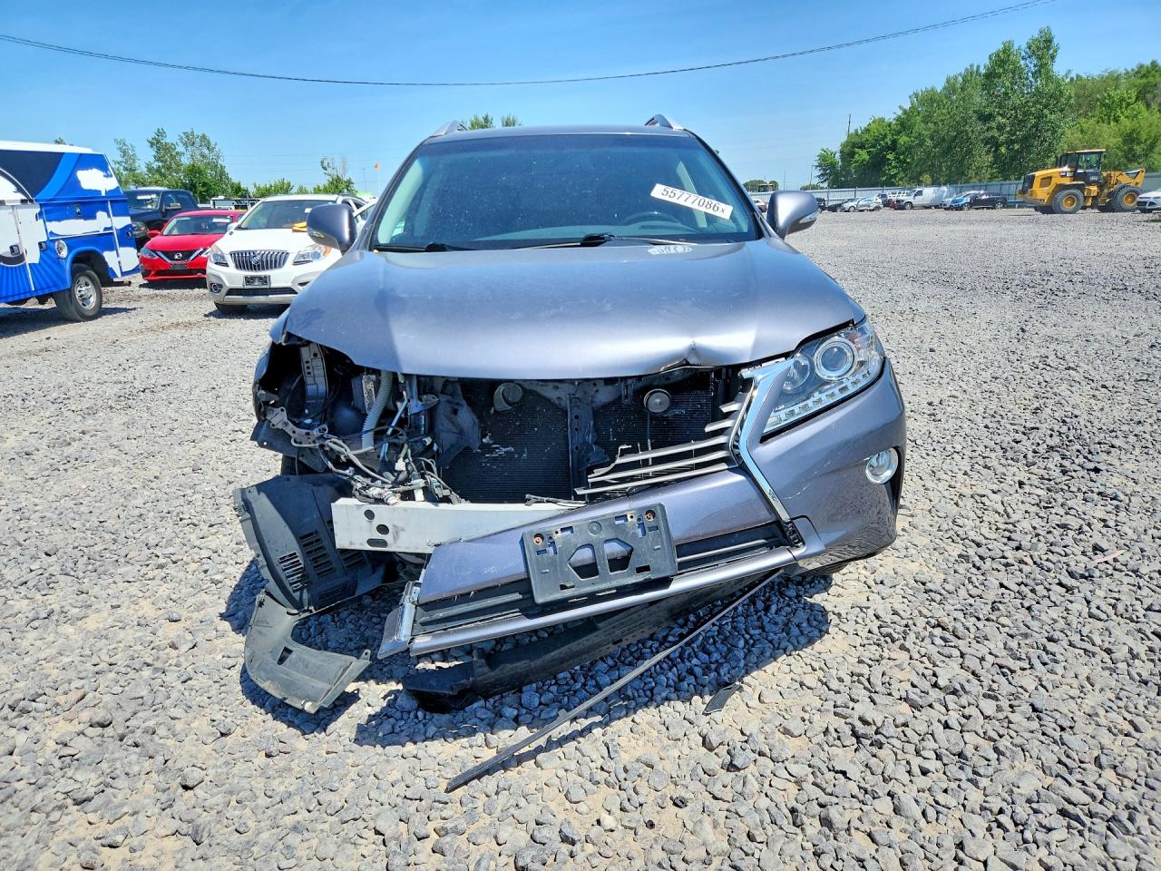2014 Lexus Rx 350 Base Gray vin: JTJBK1BA7E2038753