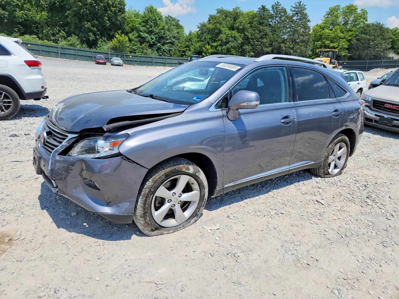 2014 Lexus Rx 350 Base Gray vin: JTJBK1BA7E2460618