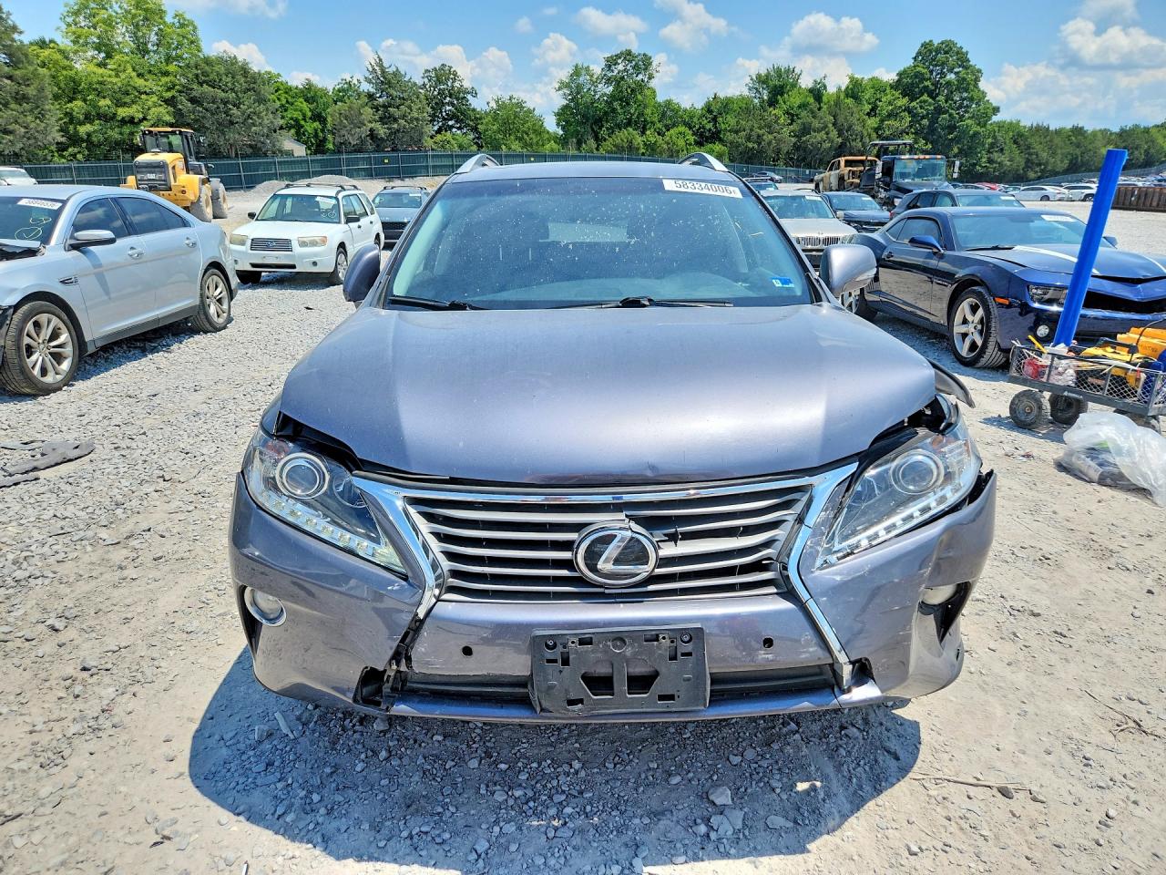 2014 Lexus Rx 350 Base Gray vin: JTJBK1BA7E2460618