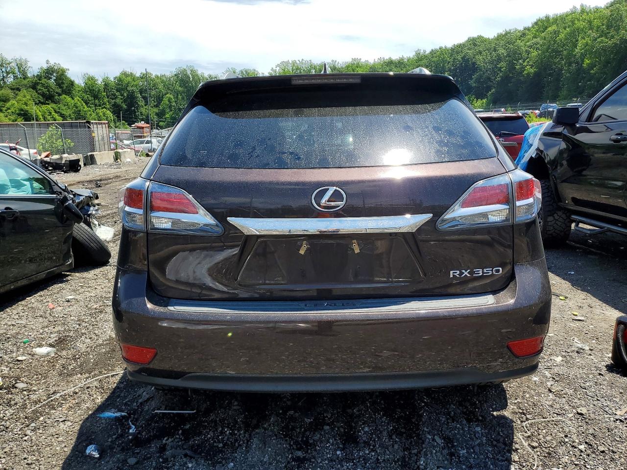 2015 Lexus Rx 350 Base Фиолетовый vin: JTJBK1BA7F2472866