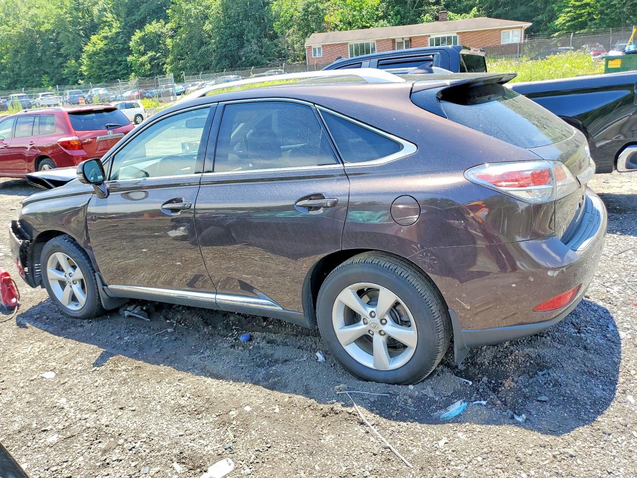 2015 Lexus Rx 350 Base Фиолетовый vin: JTJBK1BA7F2472866