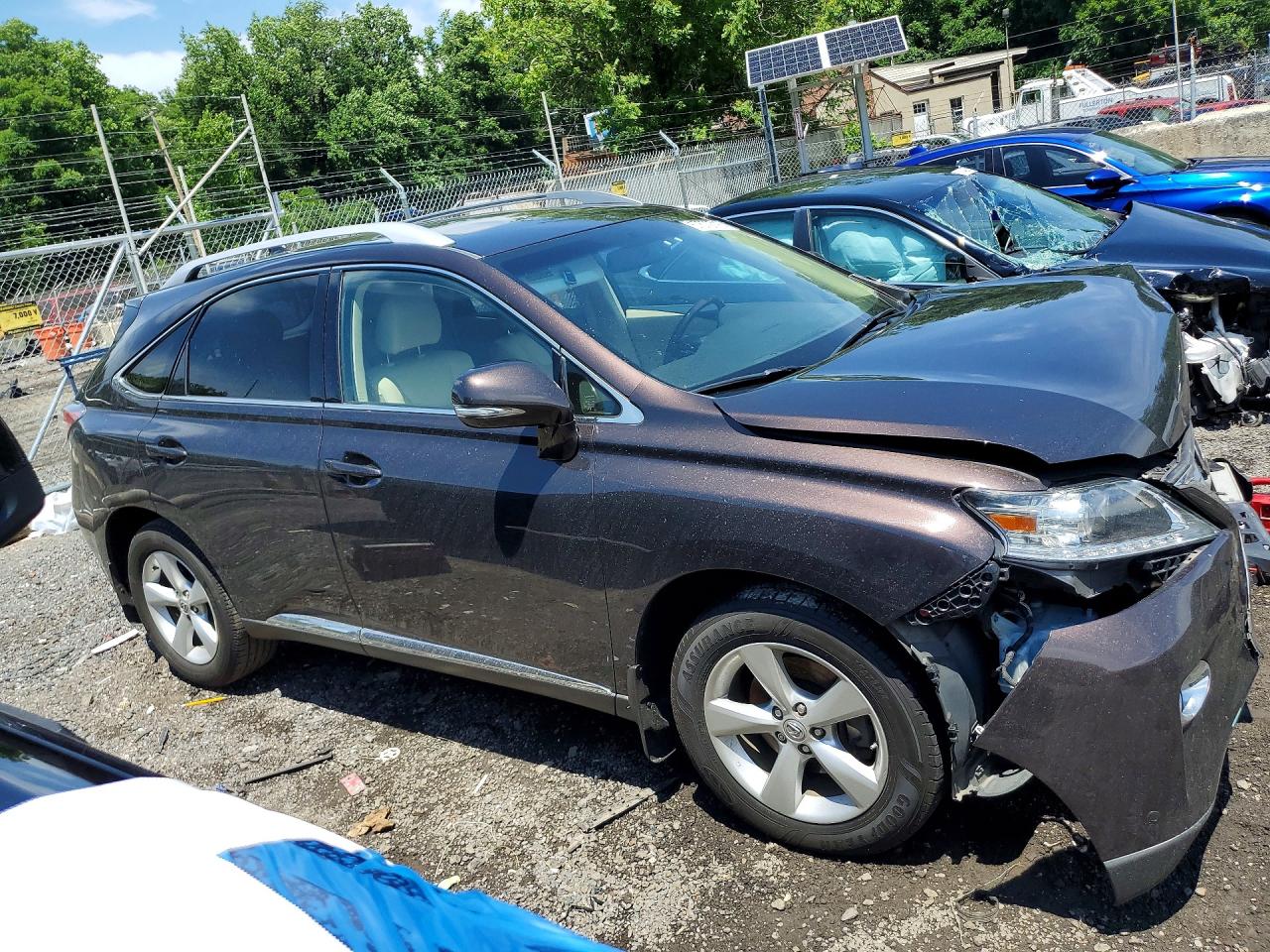2015 Lexus Rx 350 Base Фиолетовый vin: JTJBK1BA7F2472866