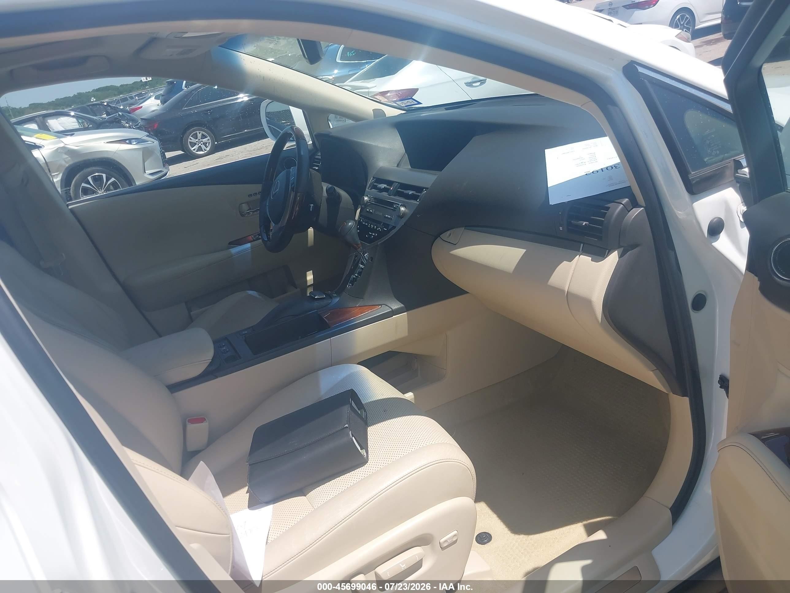 2015 Lexus Rx 350   White vin: JTJBK1BA7F2474181