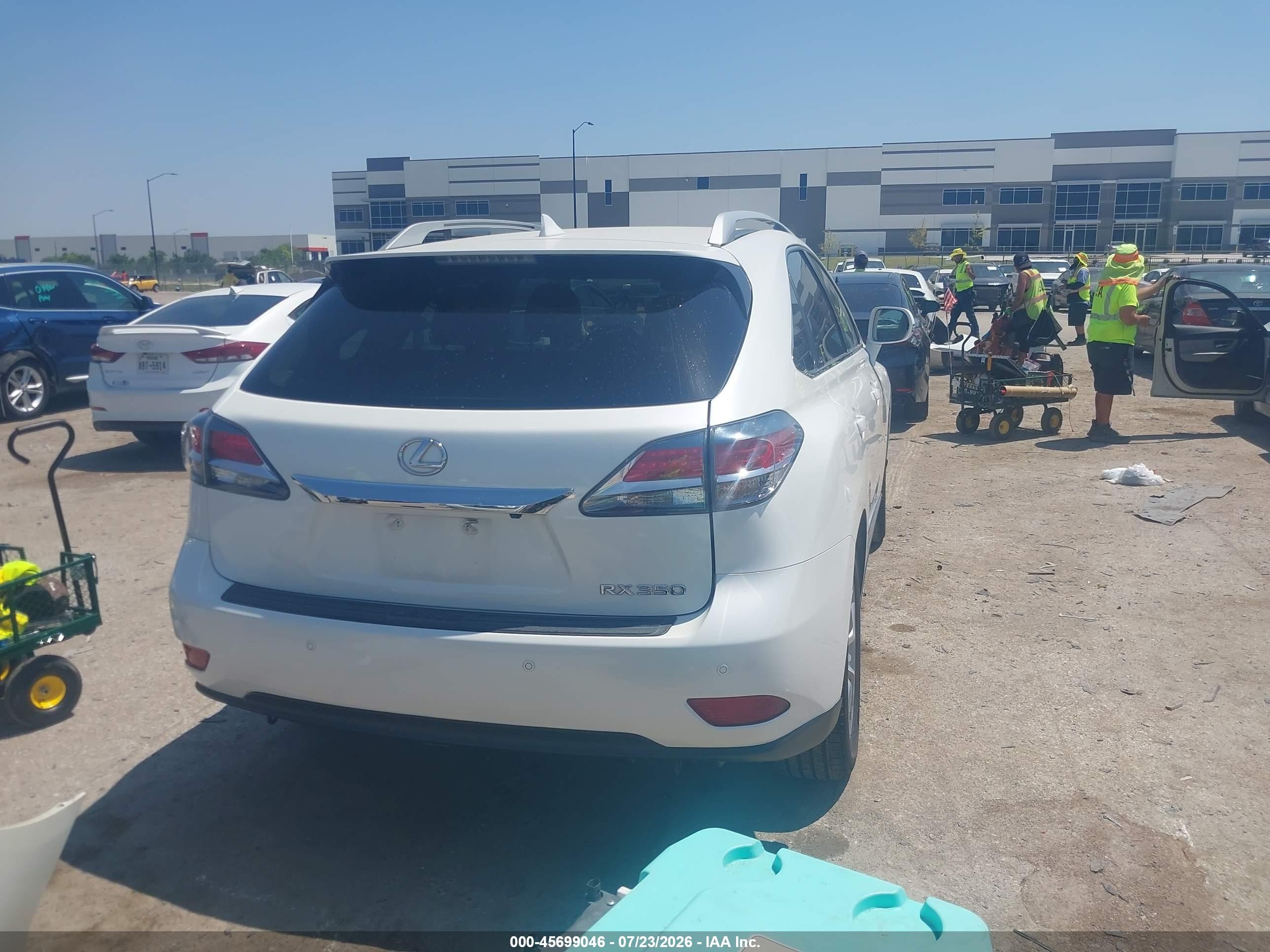 2015 Lexus Rx 350   White vin: JTJBK1BA7F2474181