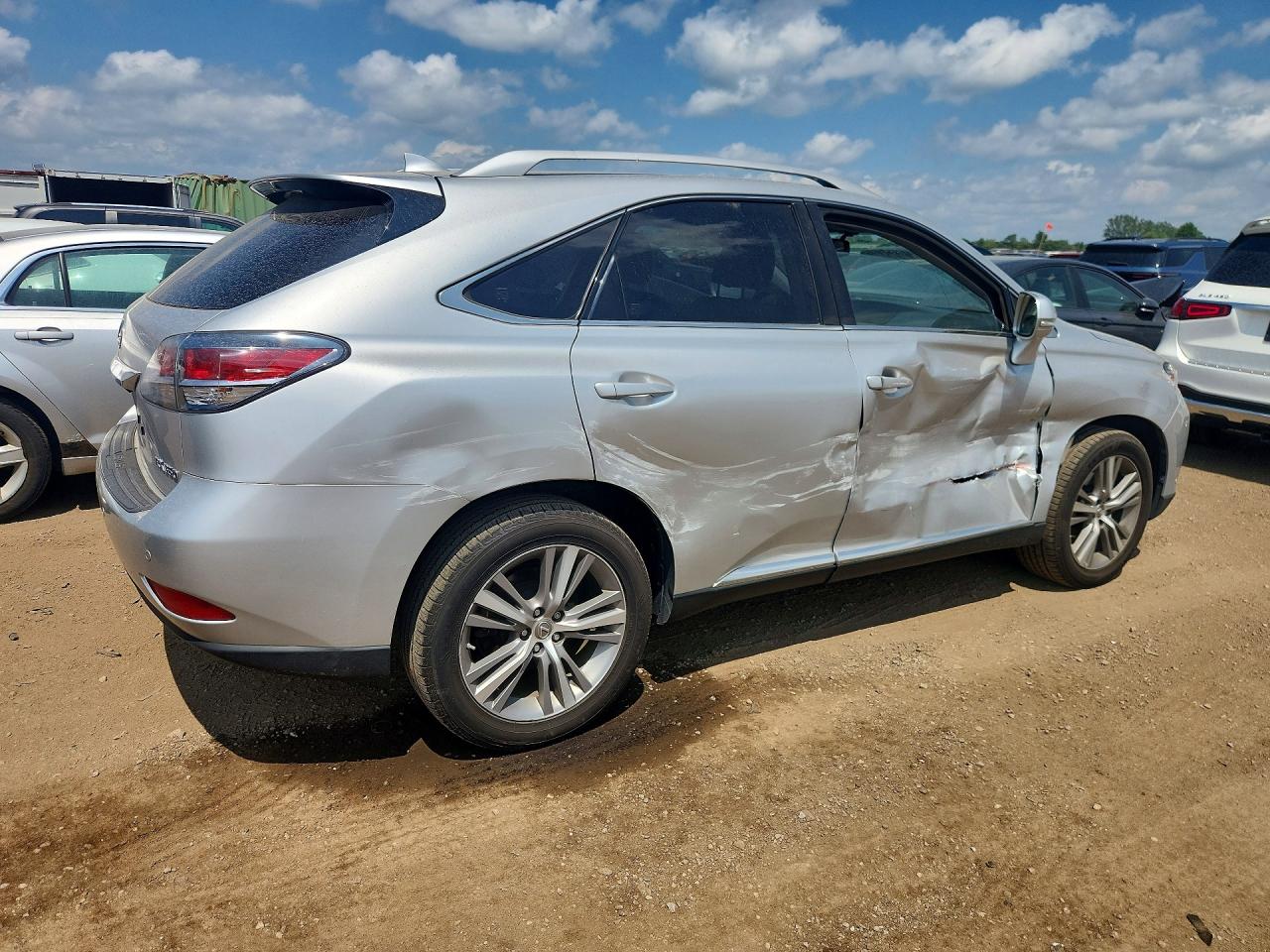 2015 Lexus Rx 350 Base Silver vin: JTJBK1BA7F2476447