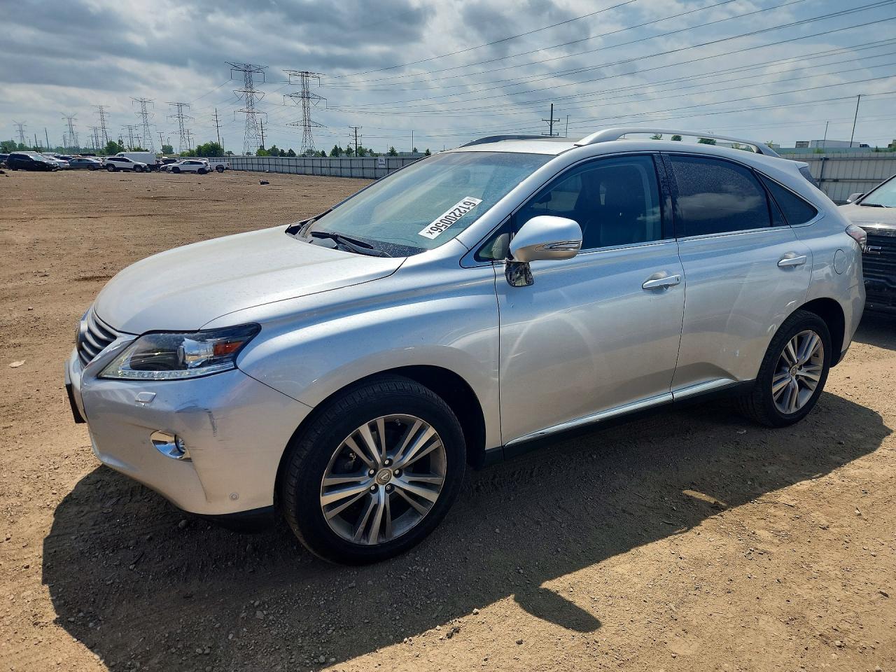 2015 Lexus Rx 350 Base Серебряный vin: JTJBK1BA7F2476447