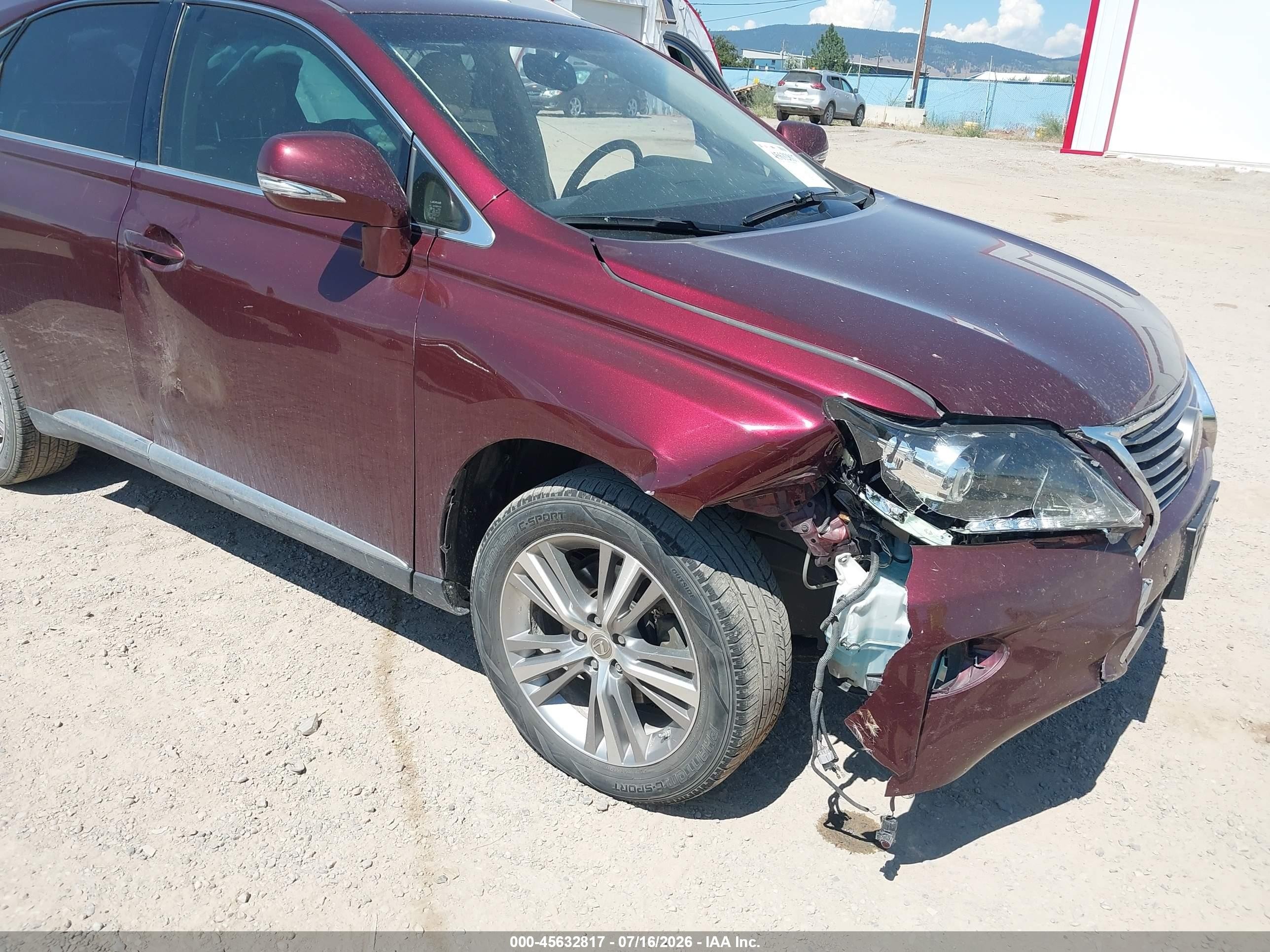 2015 Lexus Rx 350   Maroon vin: JTJBK1BA7F2483401
