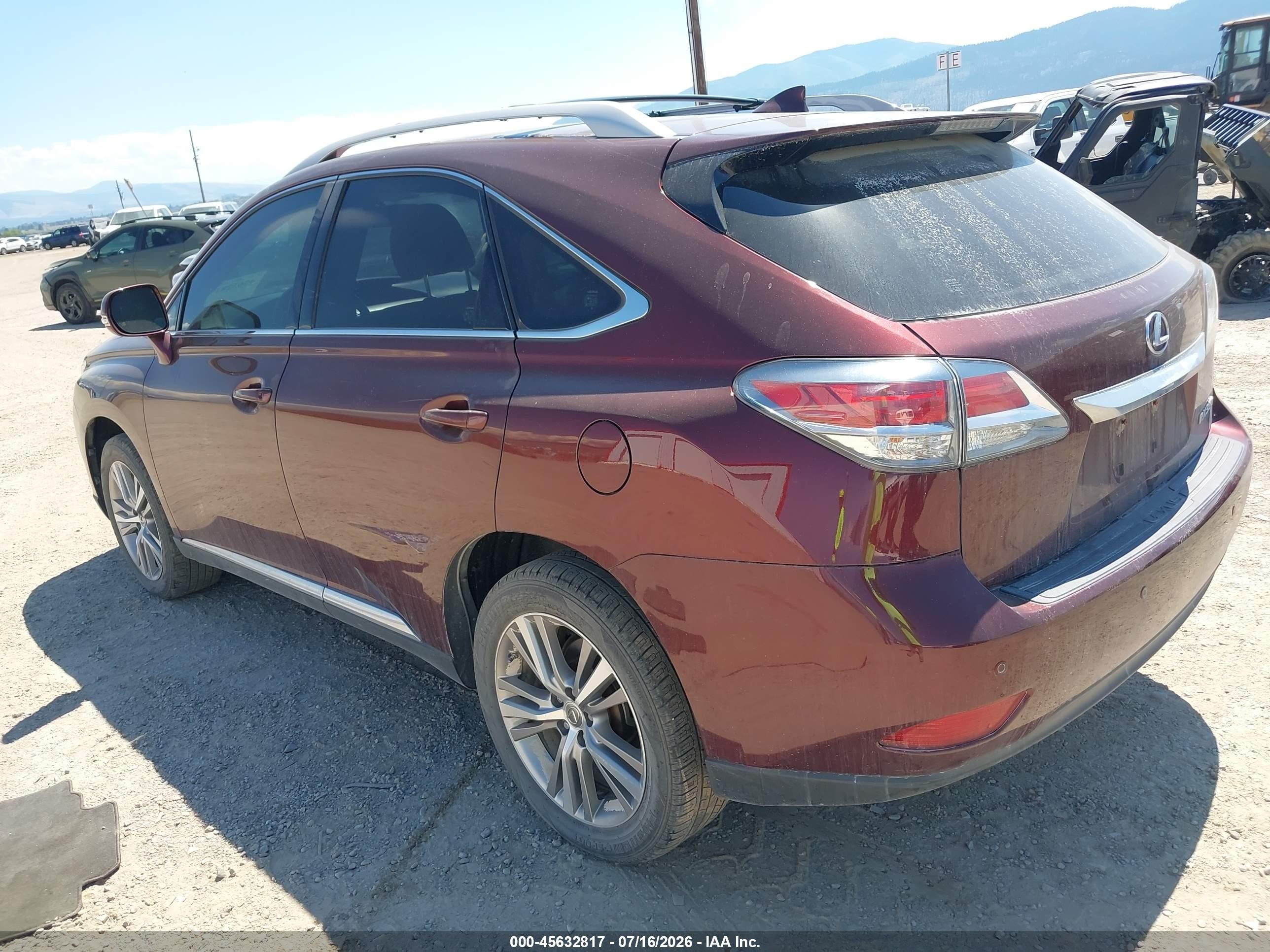 2015 Lexus Rx 350   Maroon vin: JTJBK1BA7F2483401