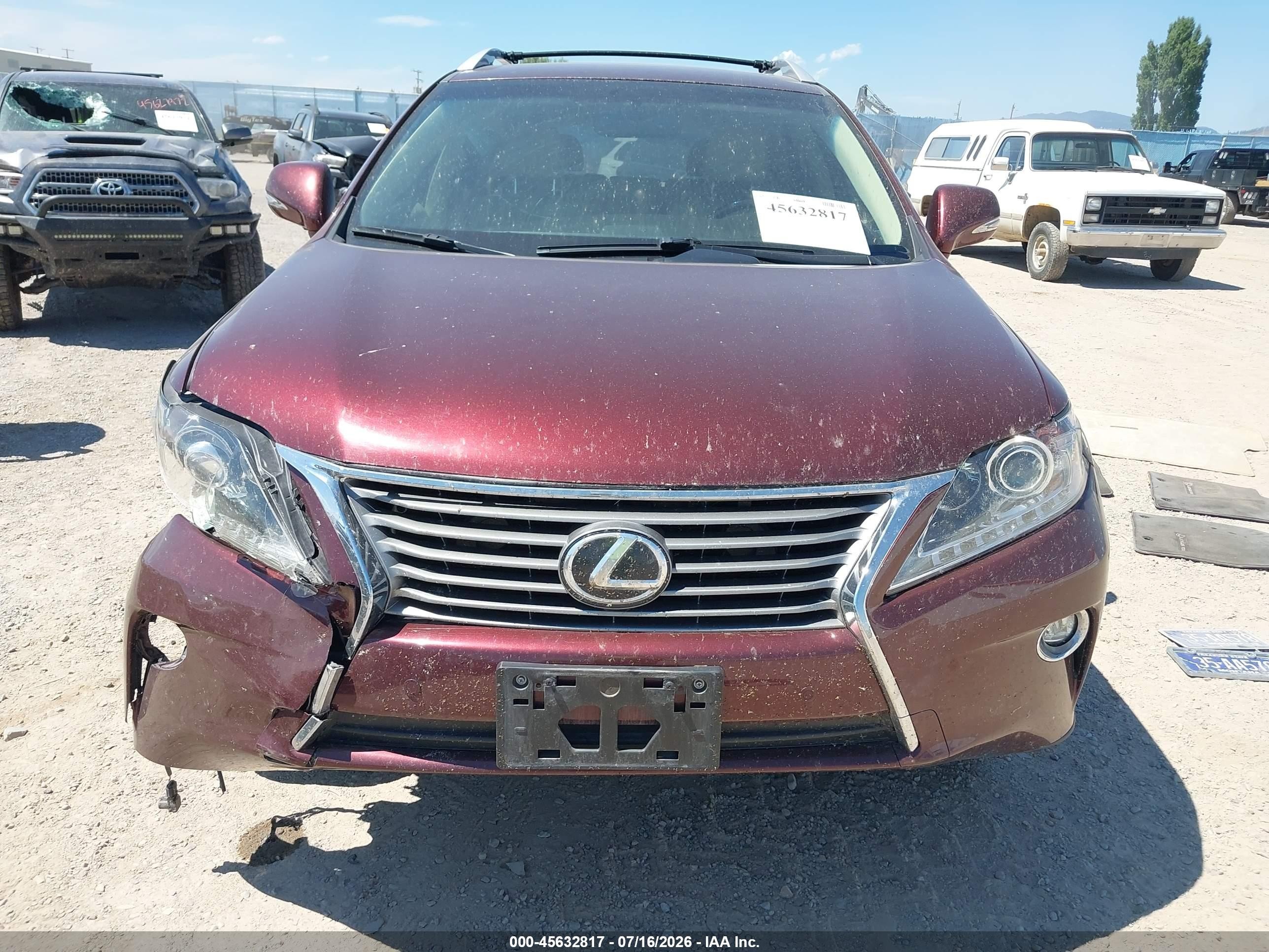 2015 Lexus Rx 350   Maroon vin: JTJBK1BA7F2483401