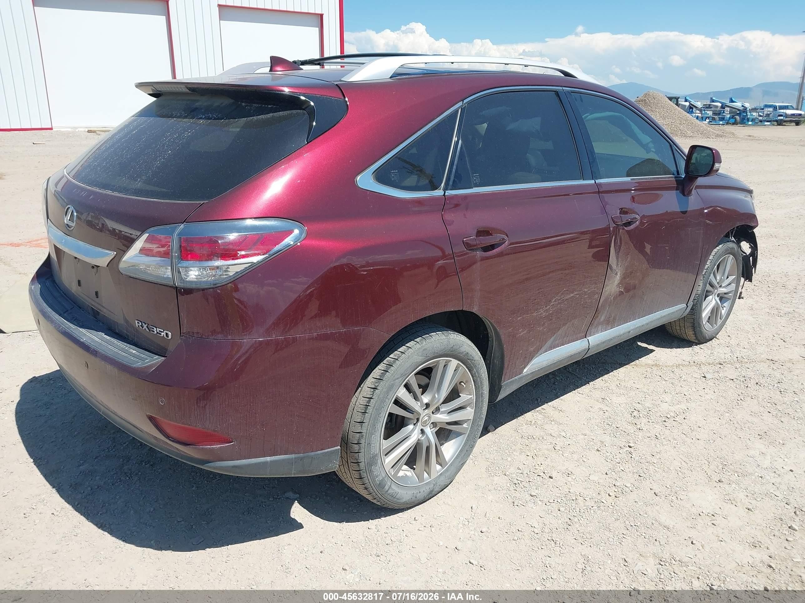 2015 Lexus Rx 350   Maroon vin: JTJBK1BA7F2483401