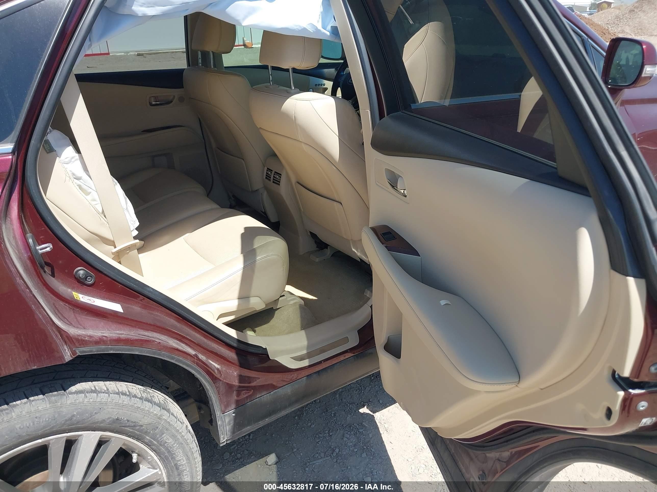 2015 Lexus Rx 350   Maroon vin: JTJBK1BA7F2483401