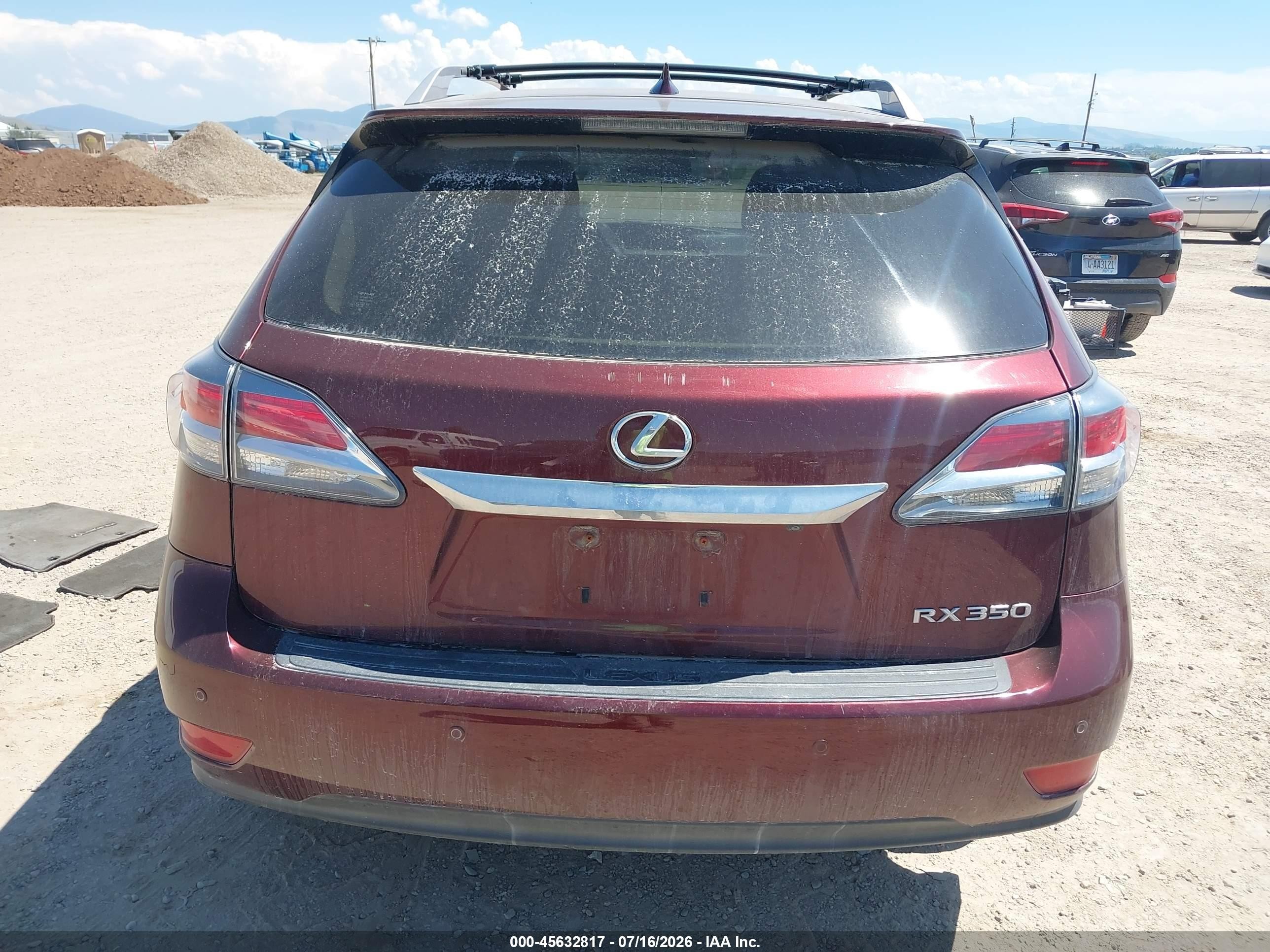 2015 Lexus Rx 350   Maroon vin: JTJBK1BA7F2483401