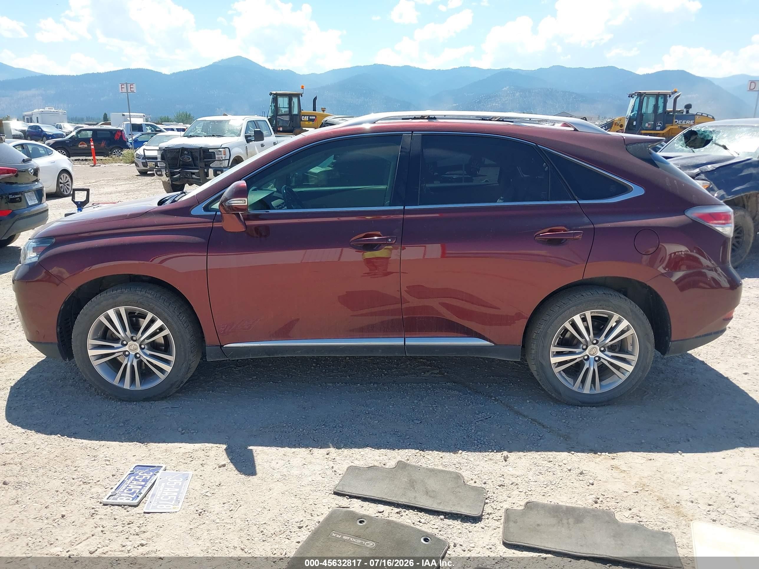 2015 Lexus Rx 350   Maroon vin: JTJBK1BA7F2483401