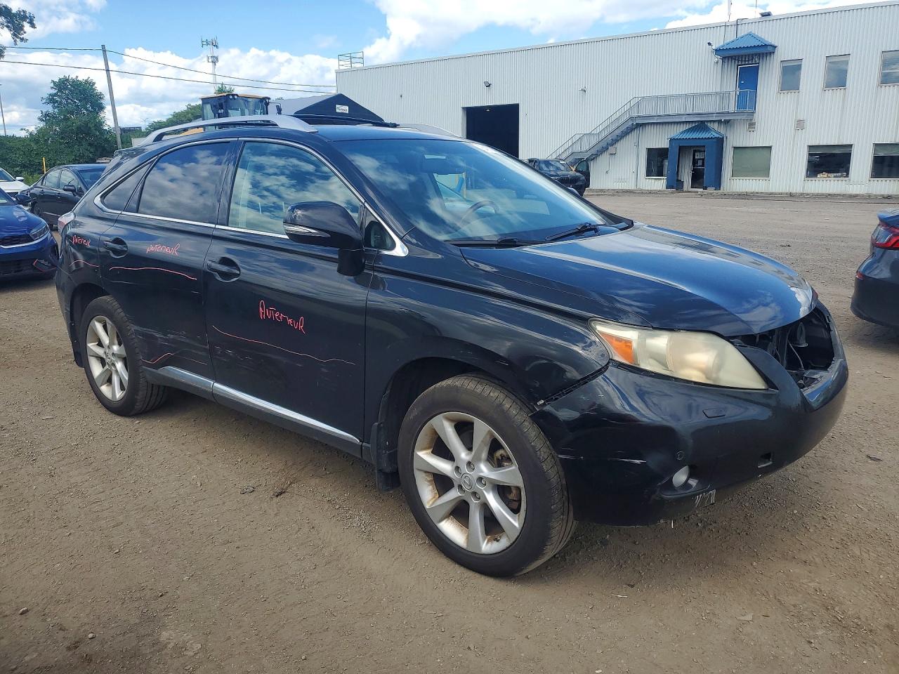 2010 Lexus Rx 350 Black vin: JTJBK1BA8A2407758