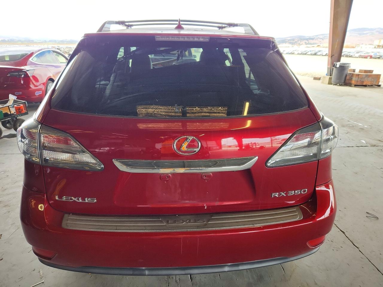 2010 Lexus Rx 350 Burgundy vin: JTJBK1BA8A2412040
