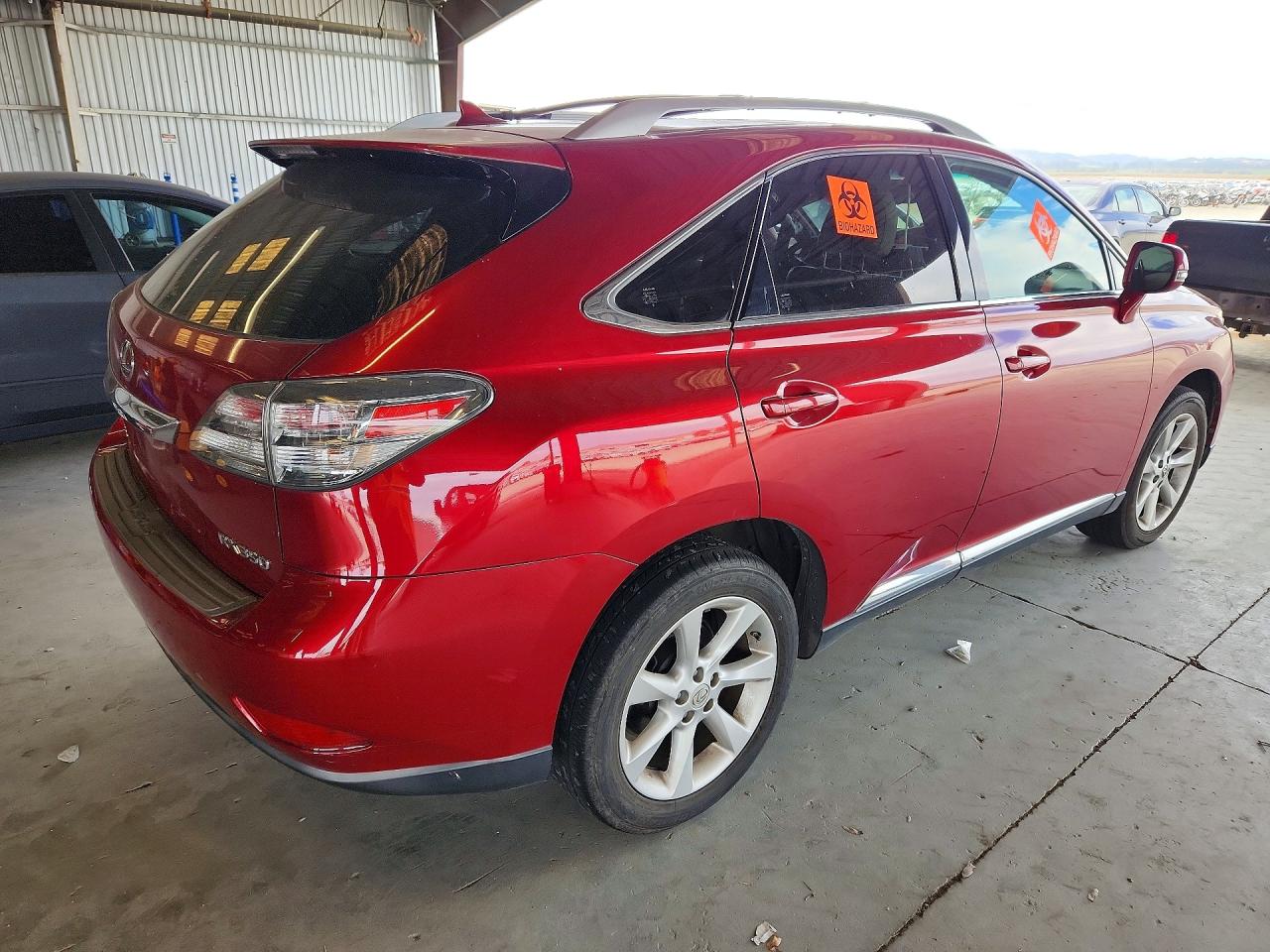 2010 Lexus Rx 350 Burgundy vin: JTJBK1BA8A2412040