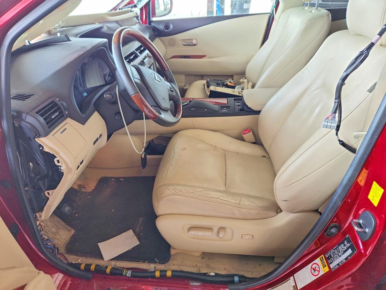 2010 Lexus Rx 350 Burgundy vin: JTJBK1BA8A2412040