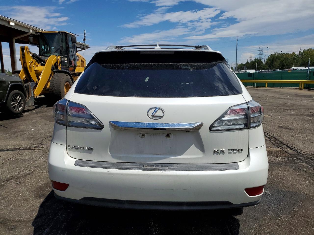 2010 Lexus Rx 350 Белый vin: JTJBK1BA8A2416752
