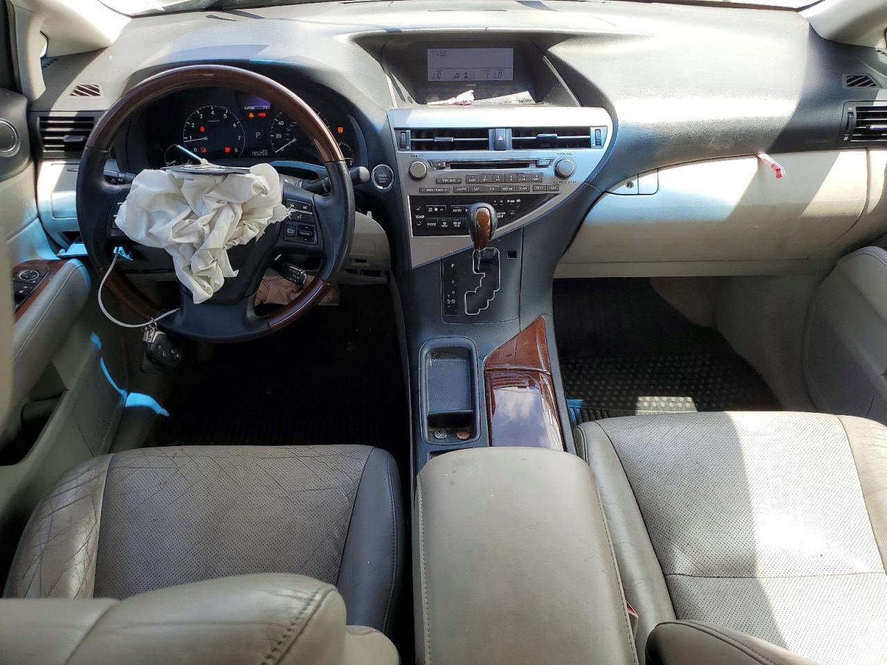 2010 Lexus Rx 350 Белый vin: JTJBK1BA8A2416752