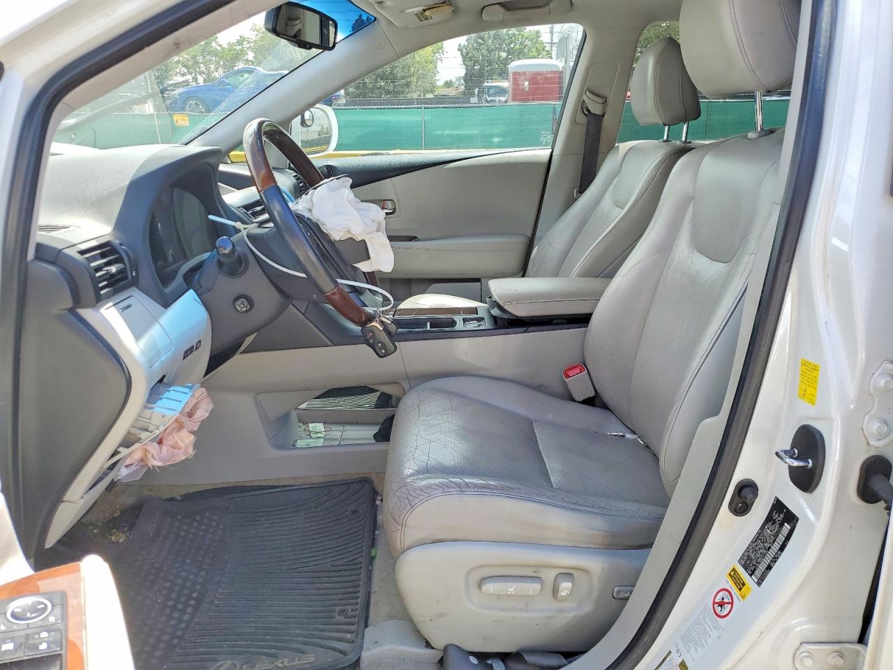 2010 Lexus Rx 350 Белый vin: JTJBK1BA8A2416752