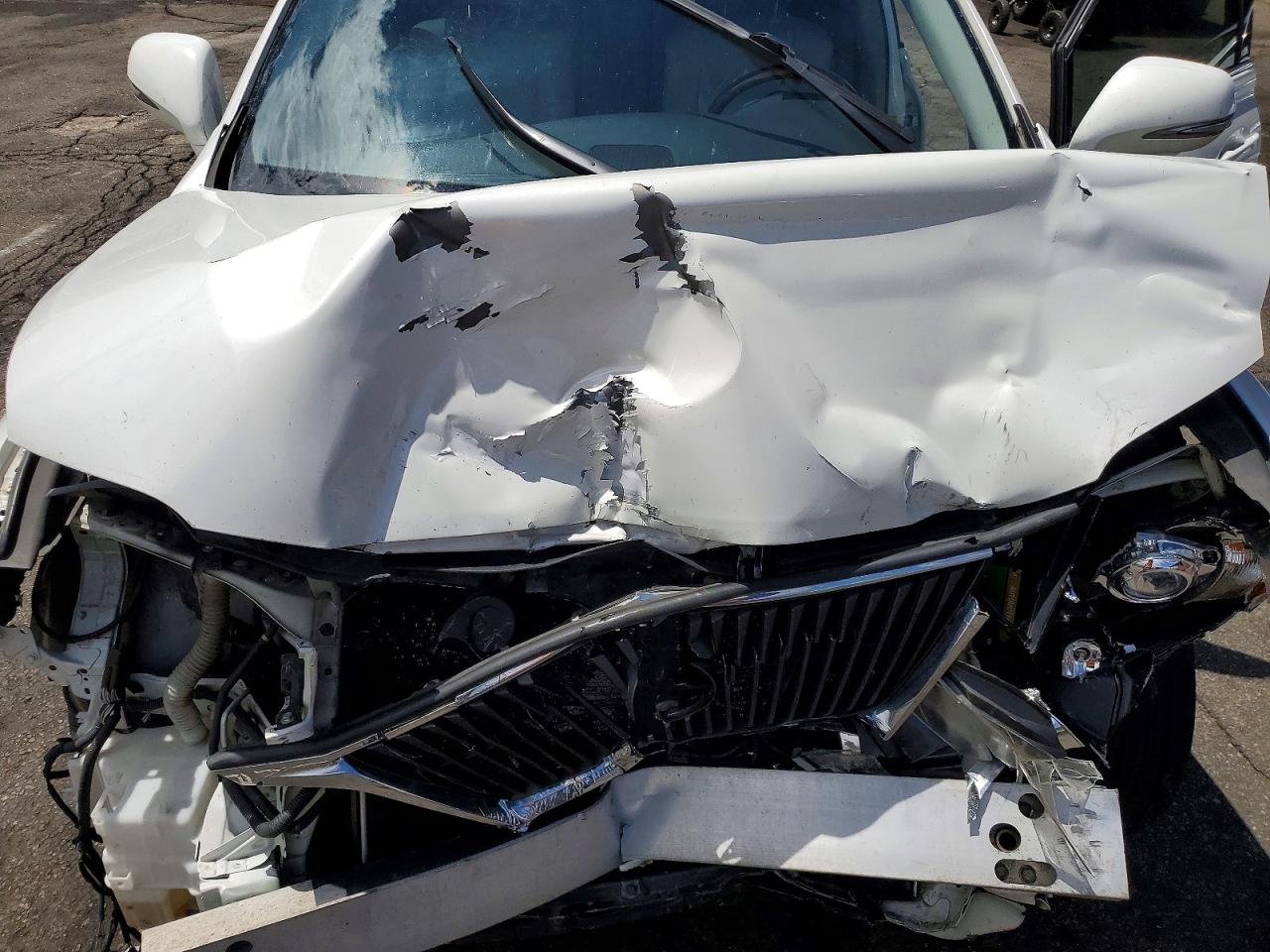 2010 Lexus Rx 350 Белый vin: JTJBK1BA8A2416752