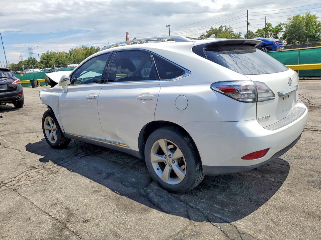 2010 Lexus Rx 350 Белый vin: JTJBK1BA8A2416752