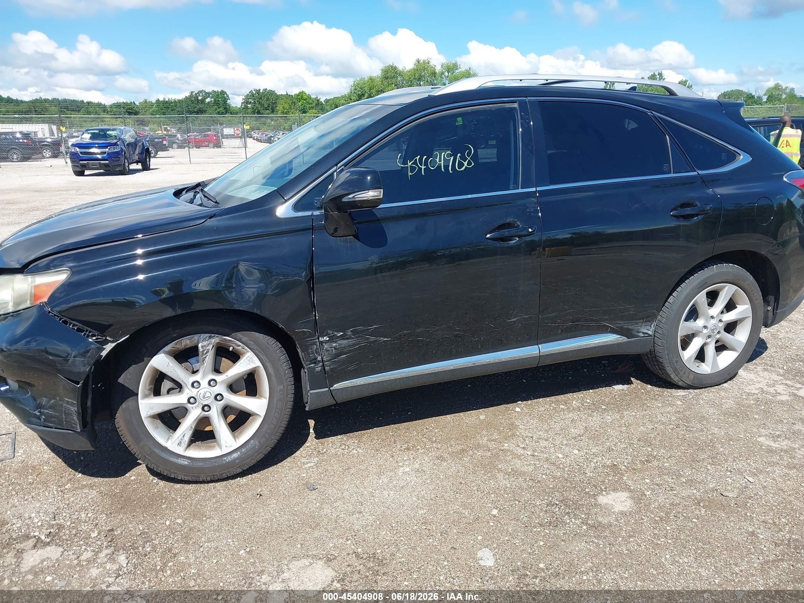 2011 Lexus Rx 350   Black vin: JTJBK1BA8B2010990