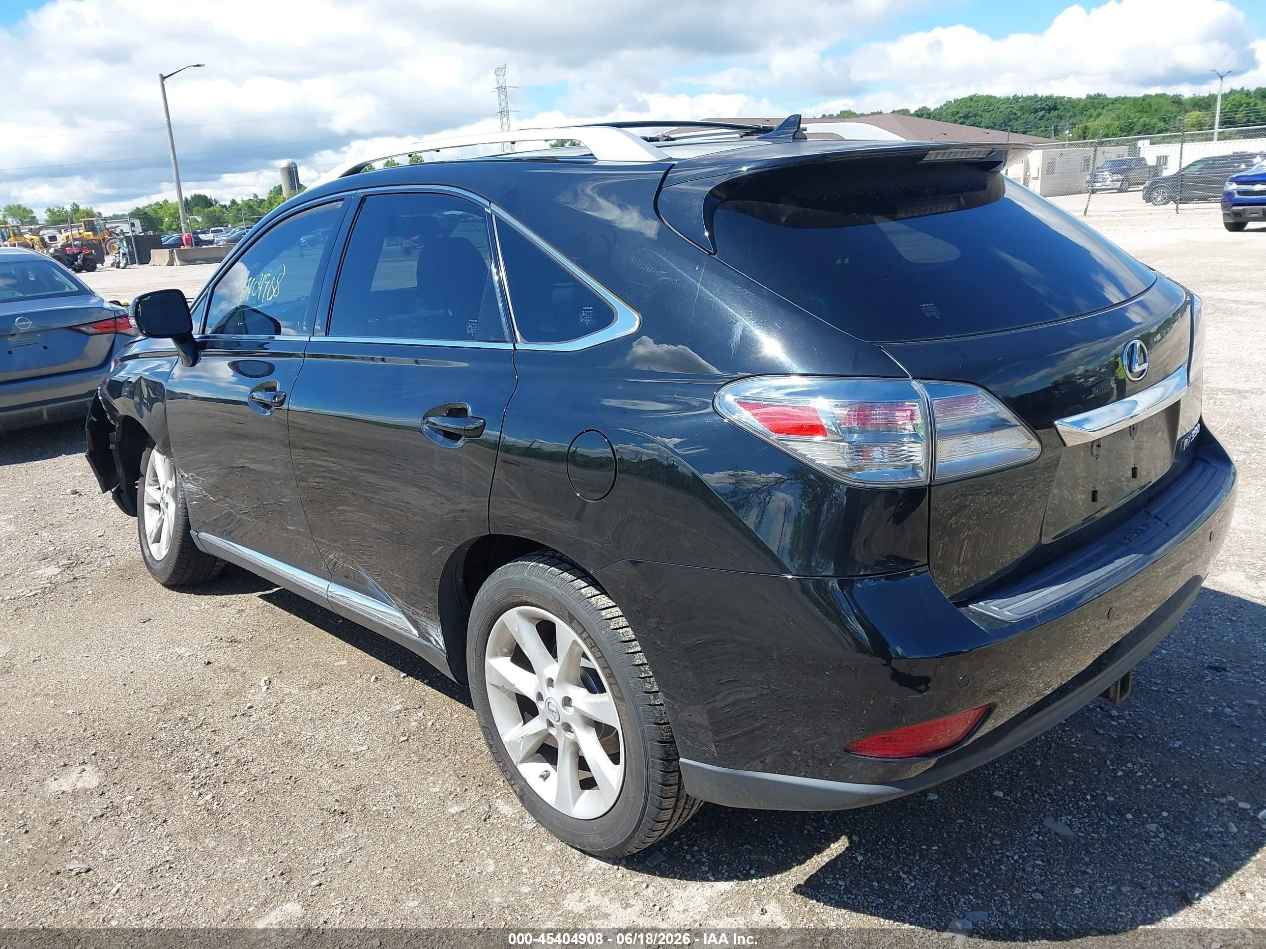 2011 Lexus Rx 350   Black vin: JTJBK1BA8B2010990