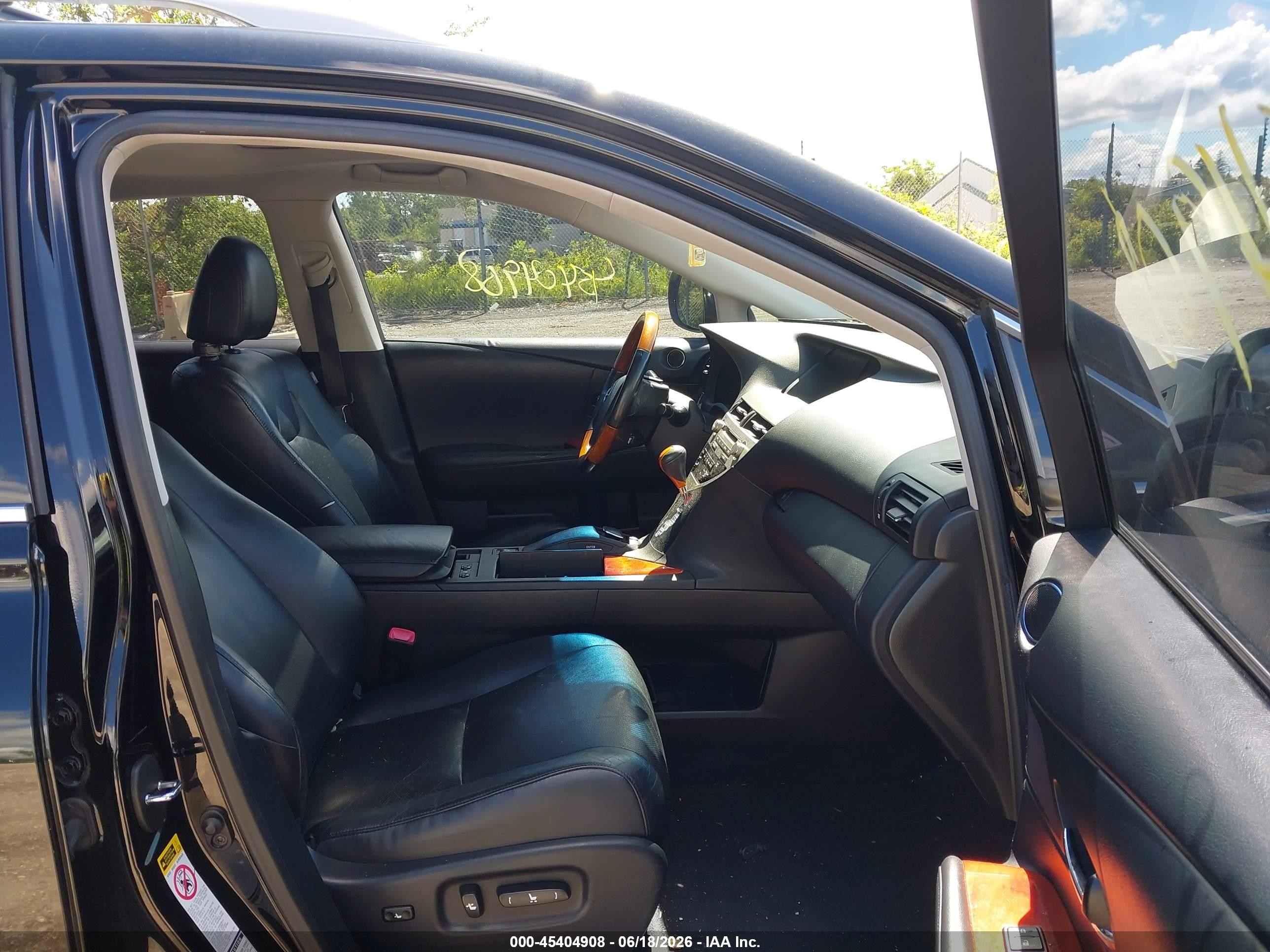 2011 Lexus Rx 350   Black vin: JTJBK1BA8B2010990