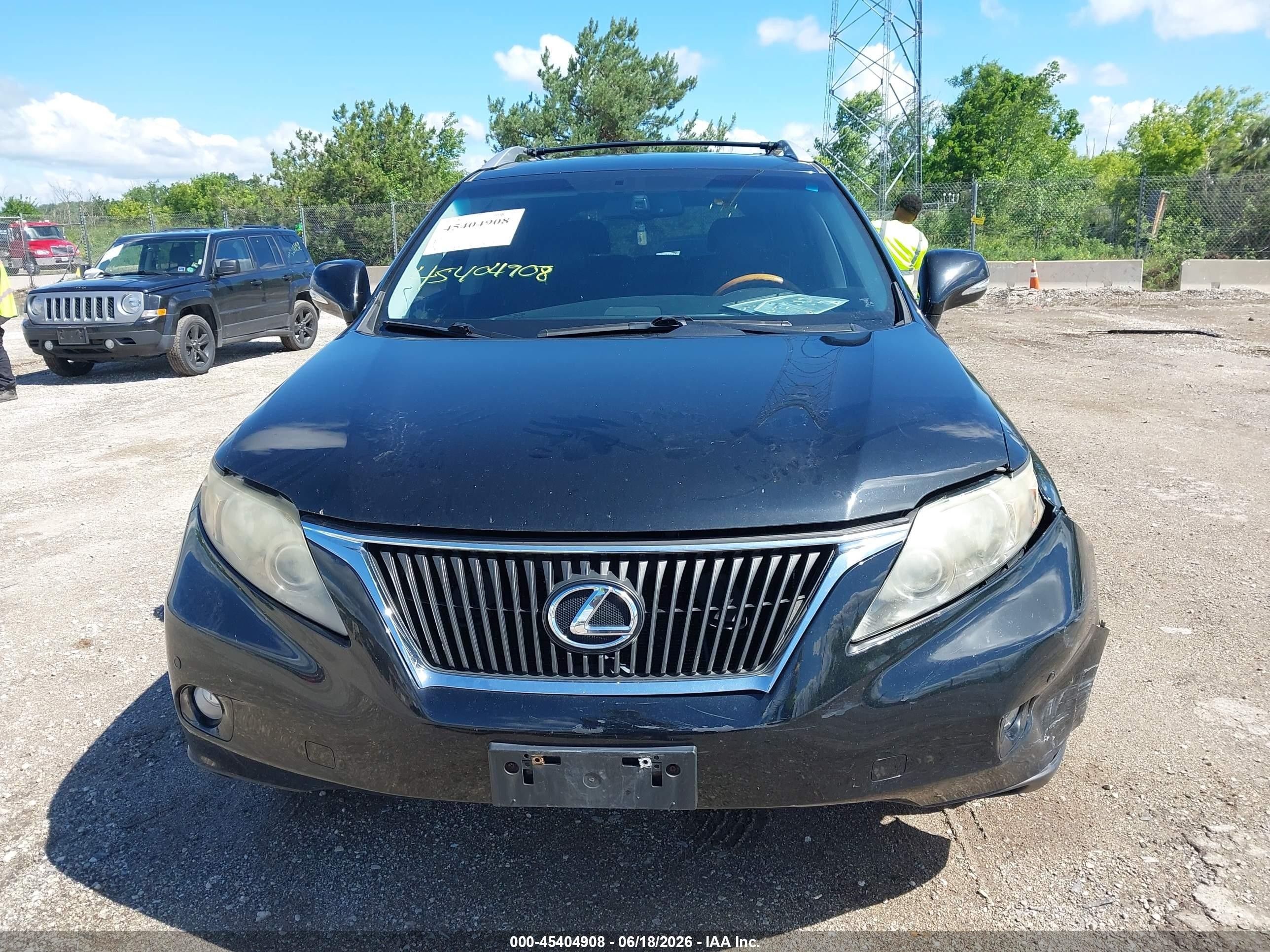2011 Lexus Rx 350   Black vin: JTJBK1BA8B2010990