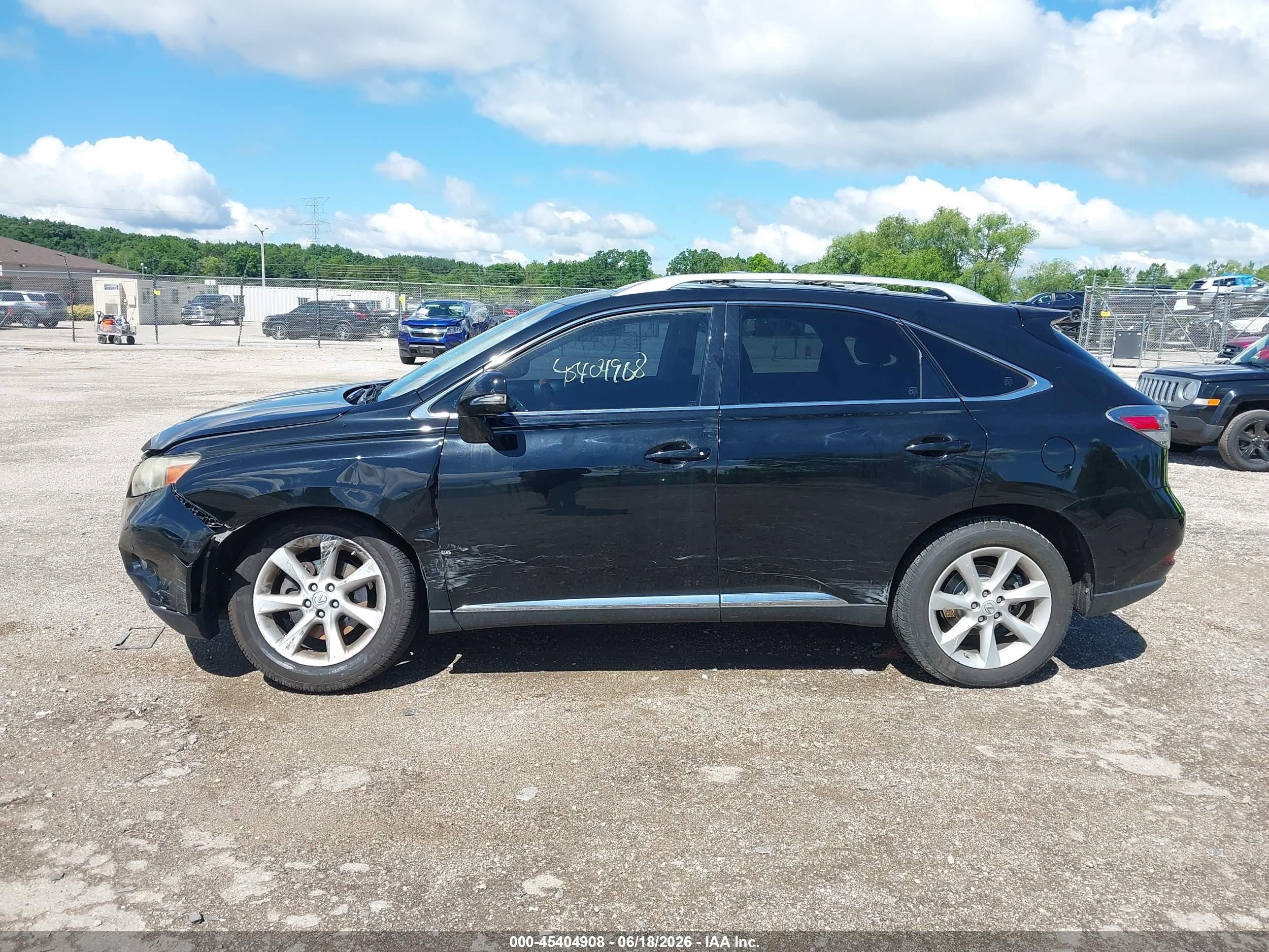 2011 Lexus Rx 350   Black vin: JTJBK1BA8B2010990