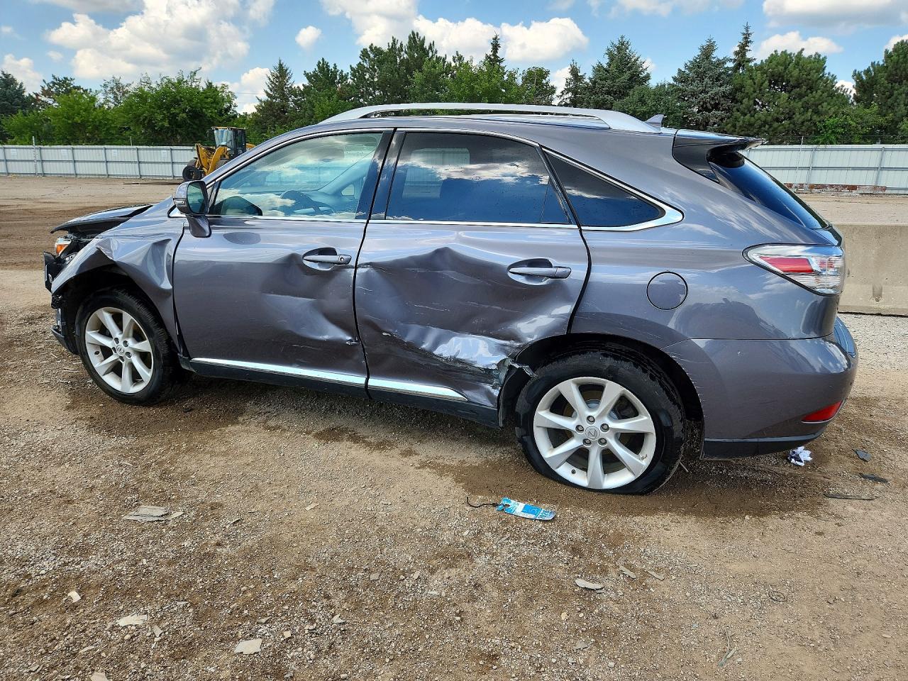 2012 Lexus Rx 350 Gray vin: JTJBK1BA8C2445350