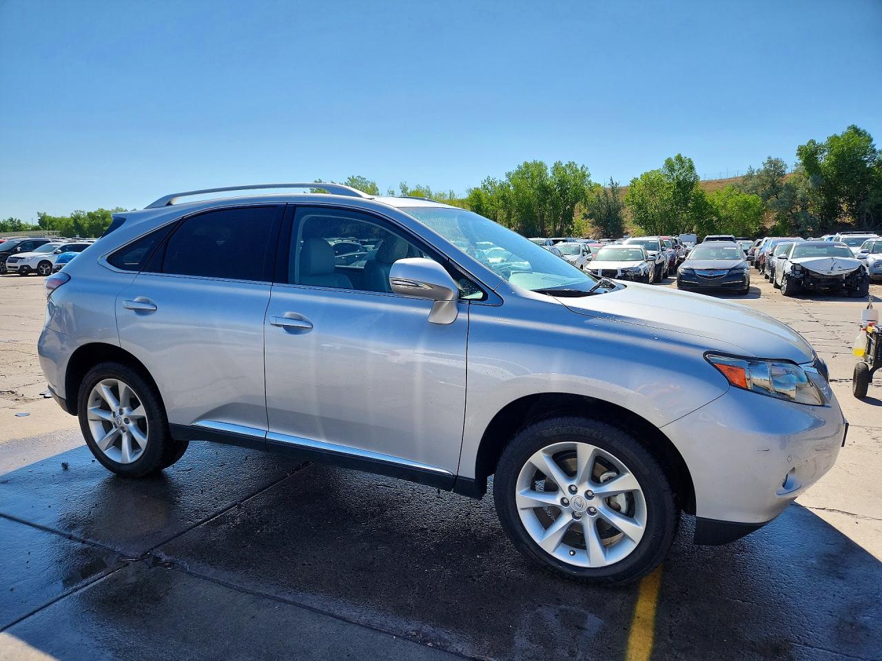 2012 Lexus Rx 350 Серебряный vin: JTJBK1BA8C2445753