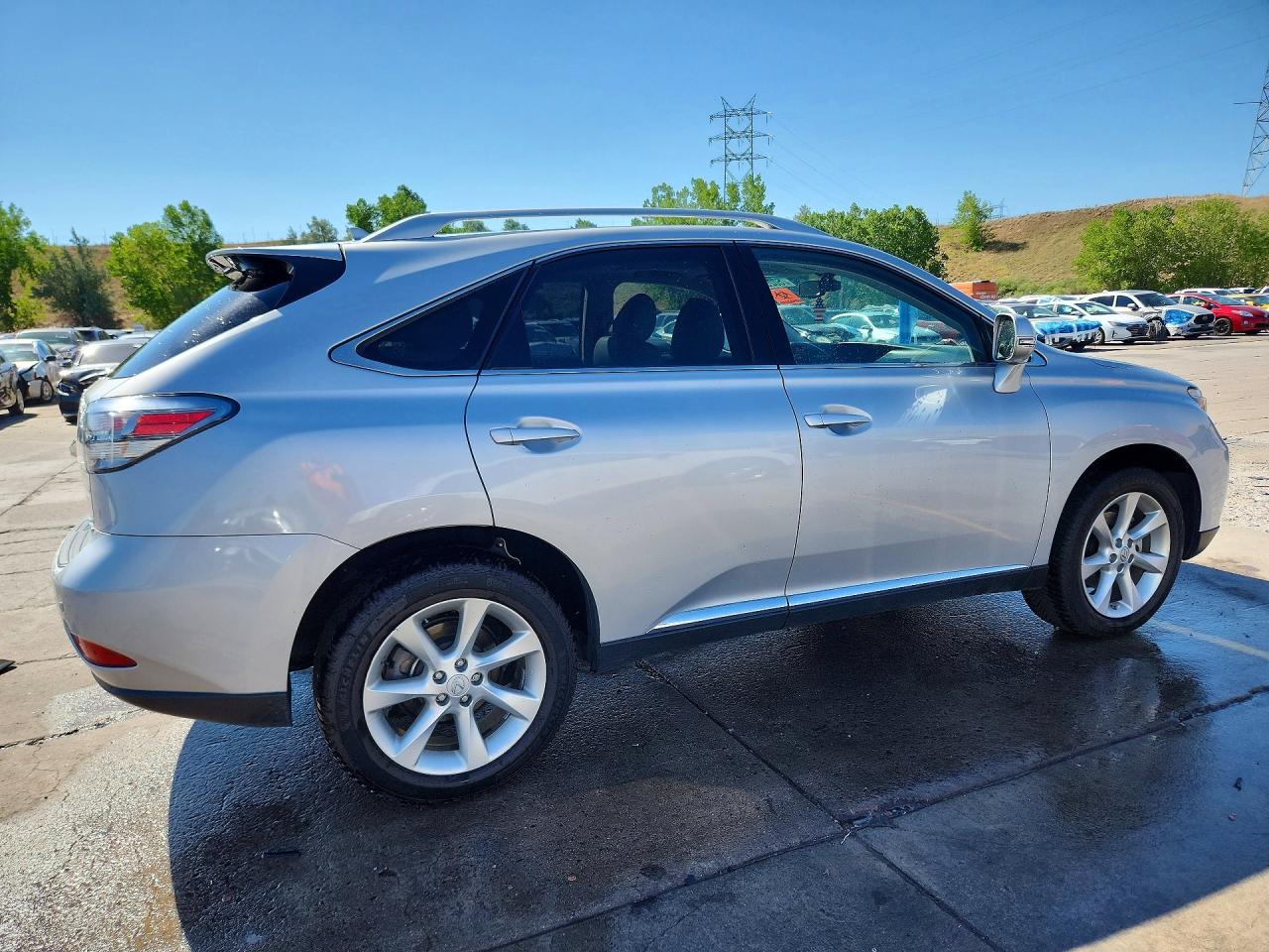 2012 Lexus Rx 350 Серебряный vin: JTJBK1BA8C2445753