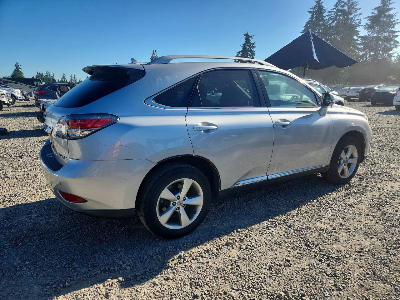 2013 Lexus Rx 350 Base Silver vin: JTJBK1BA8D2023628